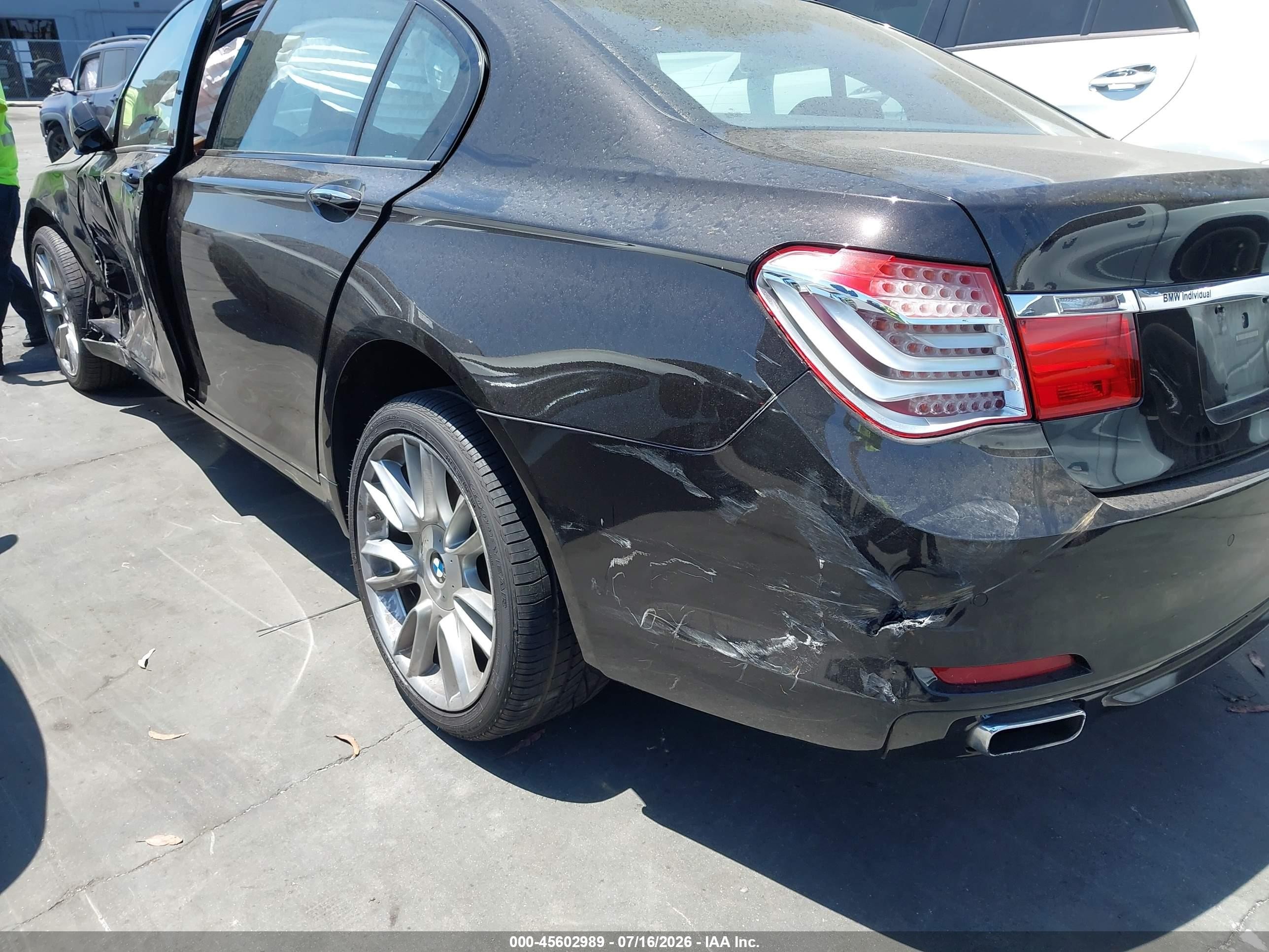 2011 Bmw 750li   Black vin: WBAKB8C57BCY64714