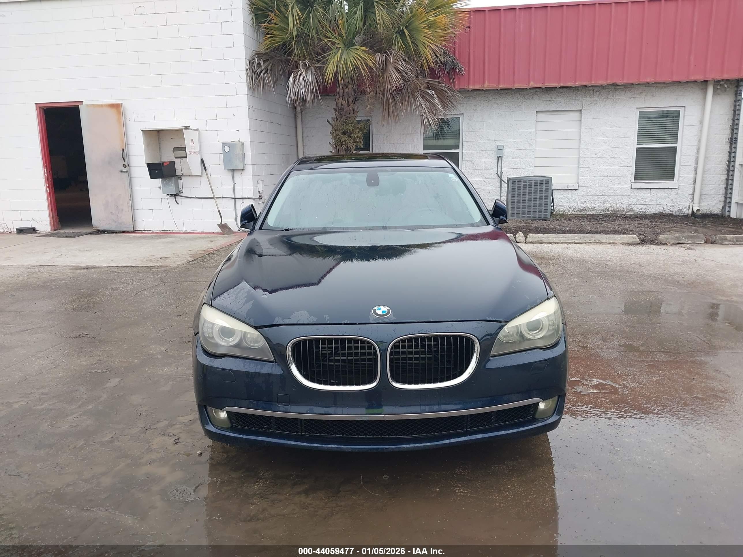 2011 Bmw 750li   Blue vin: WBAKB8C57BCY65636