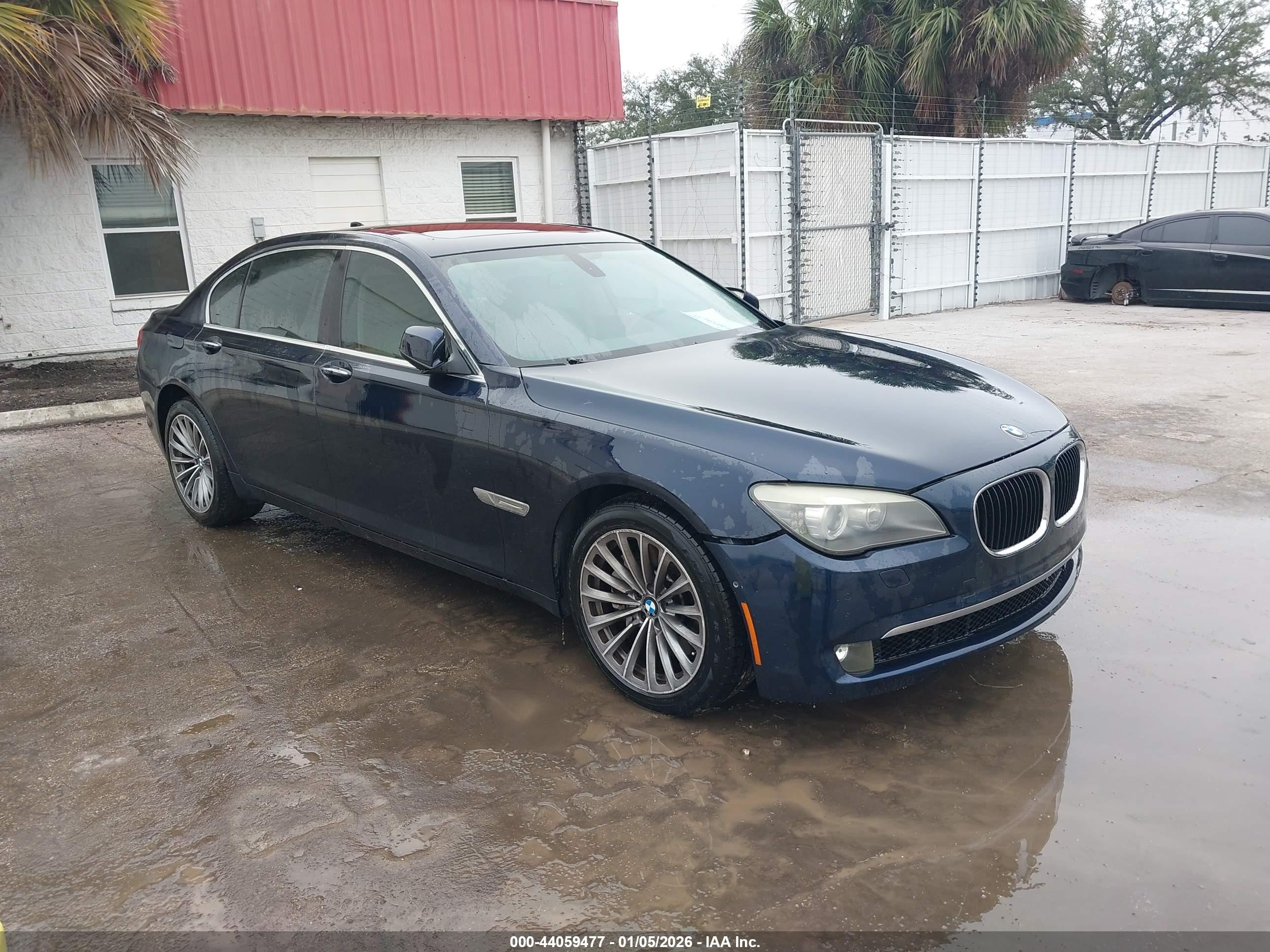 2011 Bmw 750li   Blue vin: WBAKB8C57BCY65636