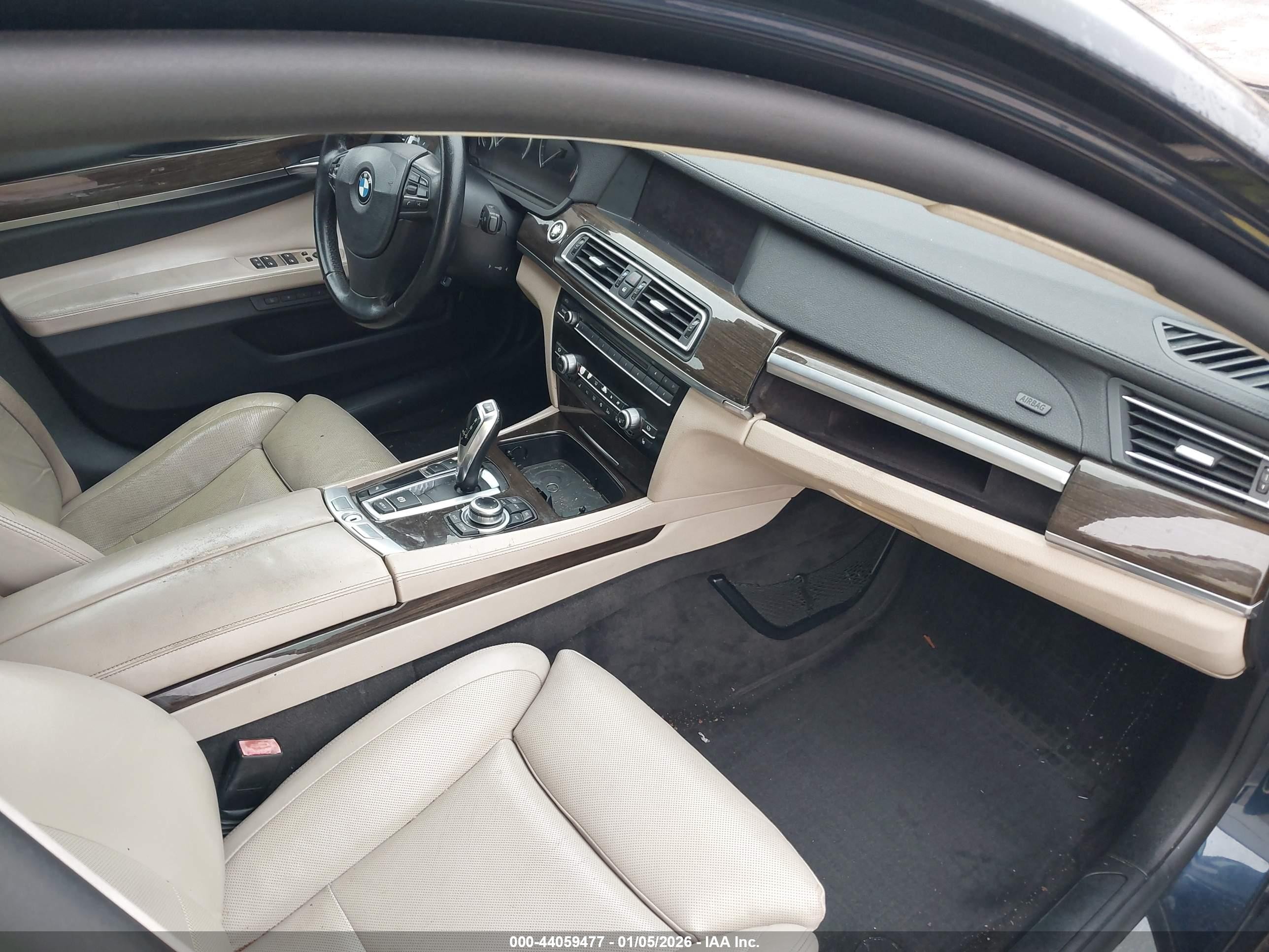 2011 Bmw 750li   Blue vin: WBAKB8C57BCY65636