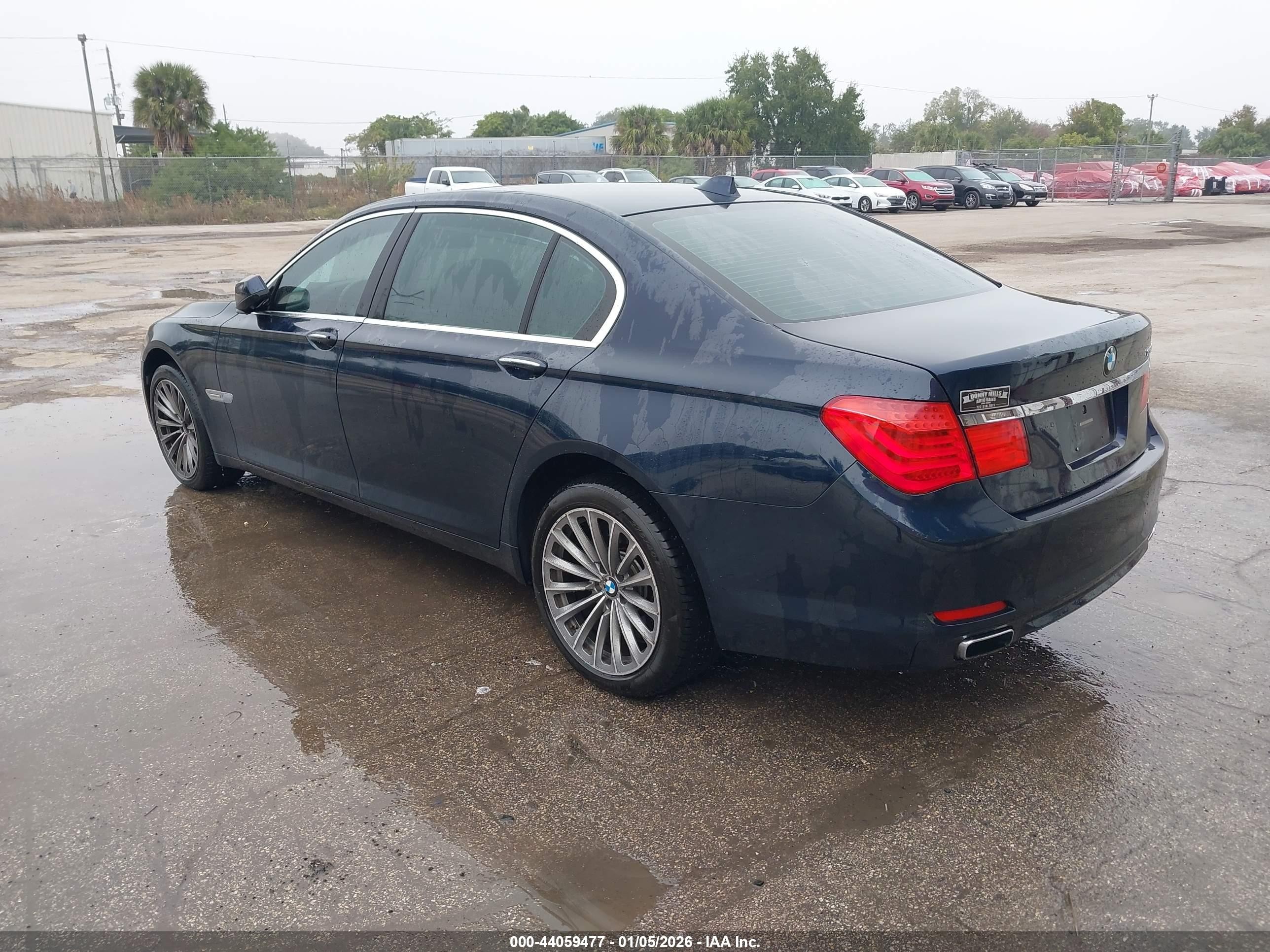 2011 Bmw 750li   Blue vin: WBAKB8C57BCY65636
