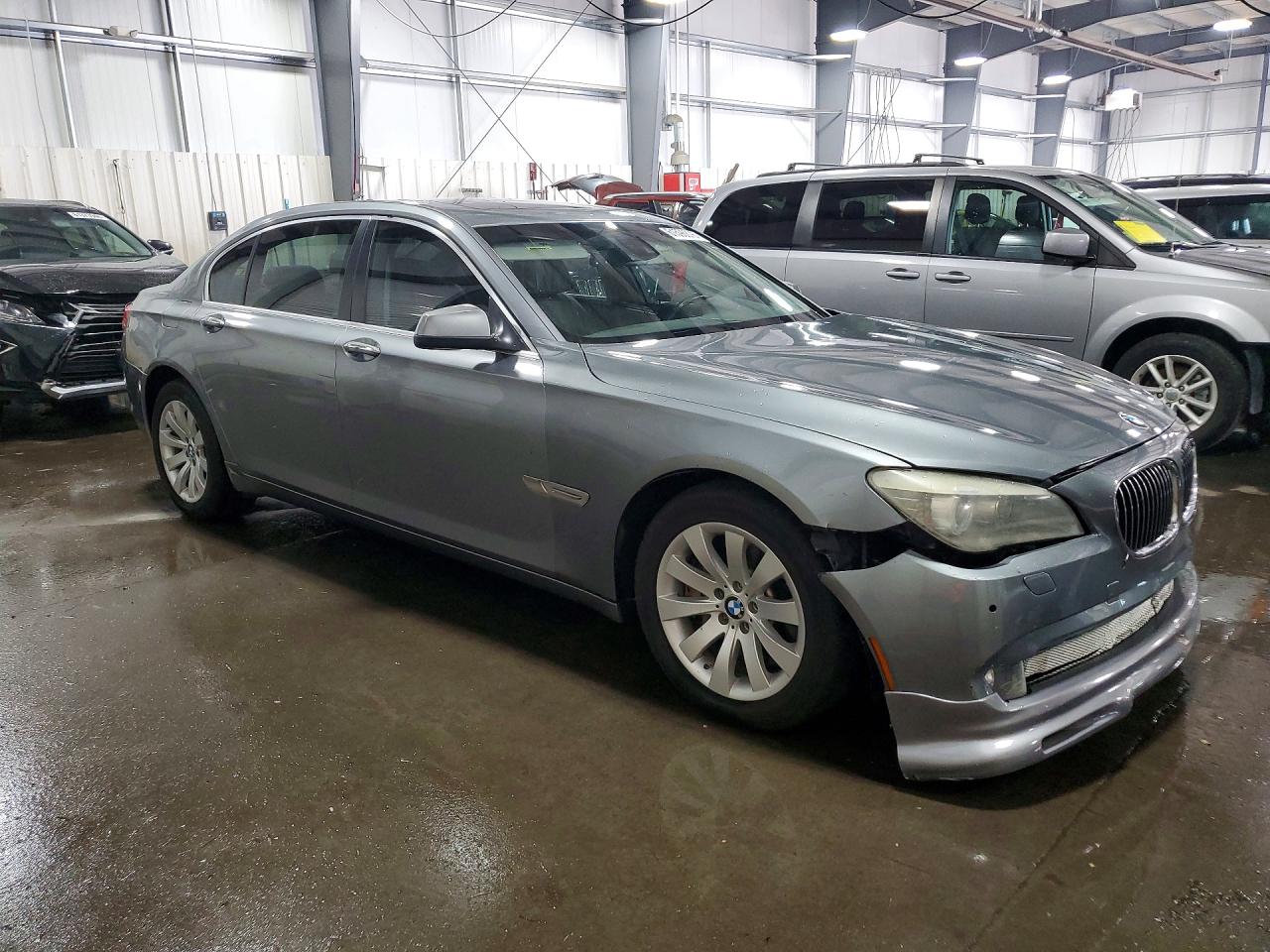 2011 Bmw 750 Gray vin: WBAKB8C57BCY66754