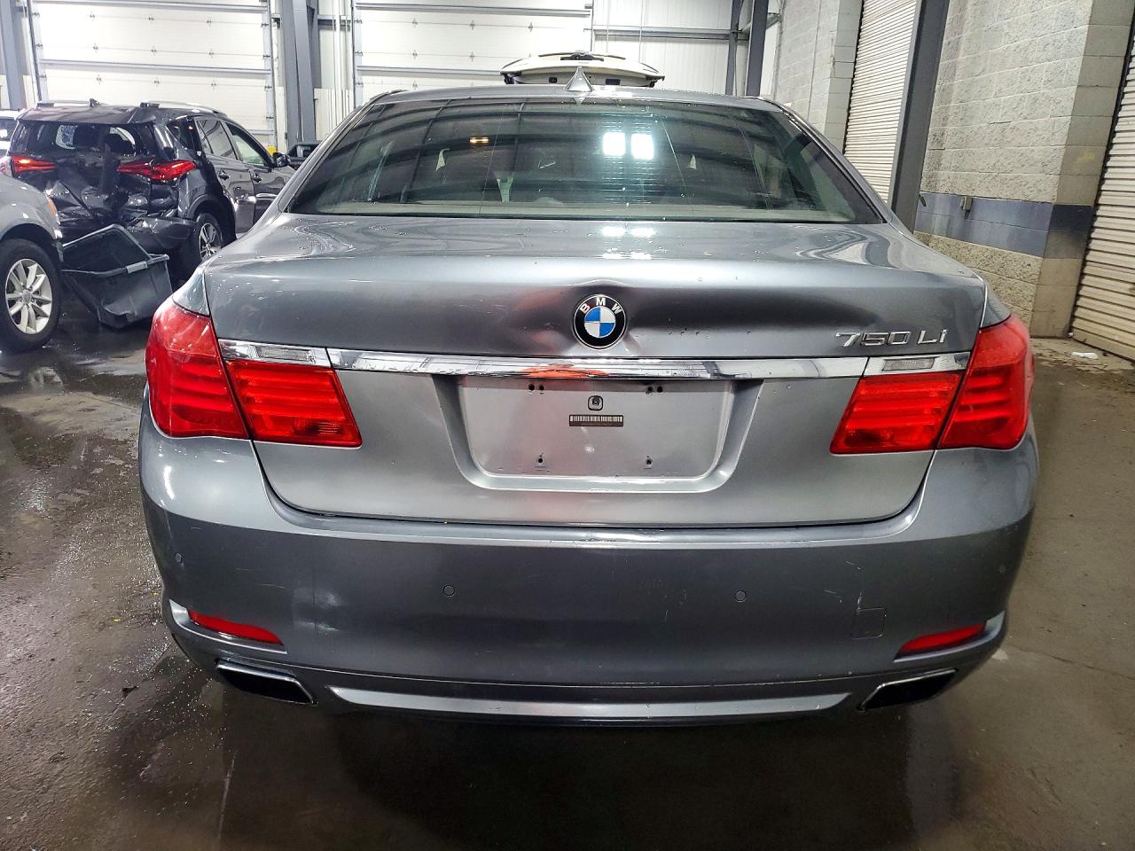 2011 Bmw 750 Gray vin: WBAKB8C57BCY66754