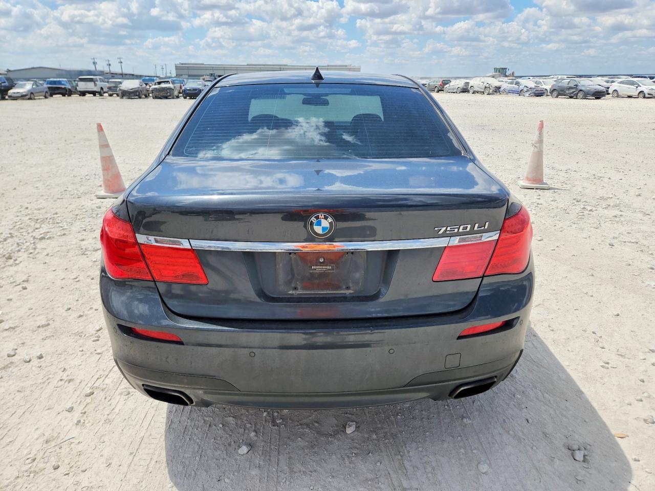 2012 Bmw 750 Li Gray vin: WBAKB8C57CC965317