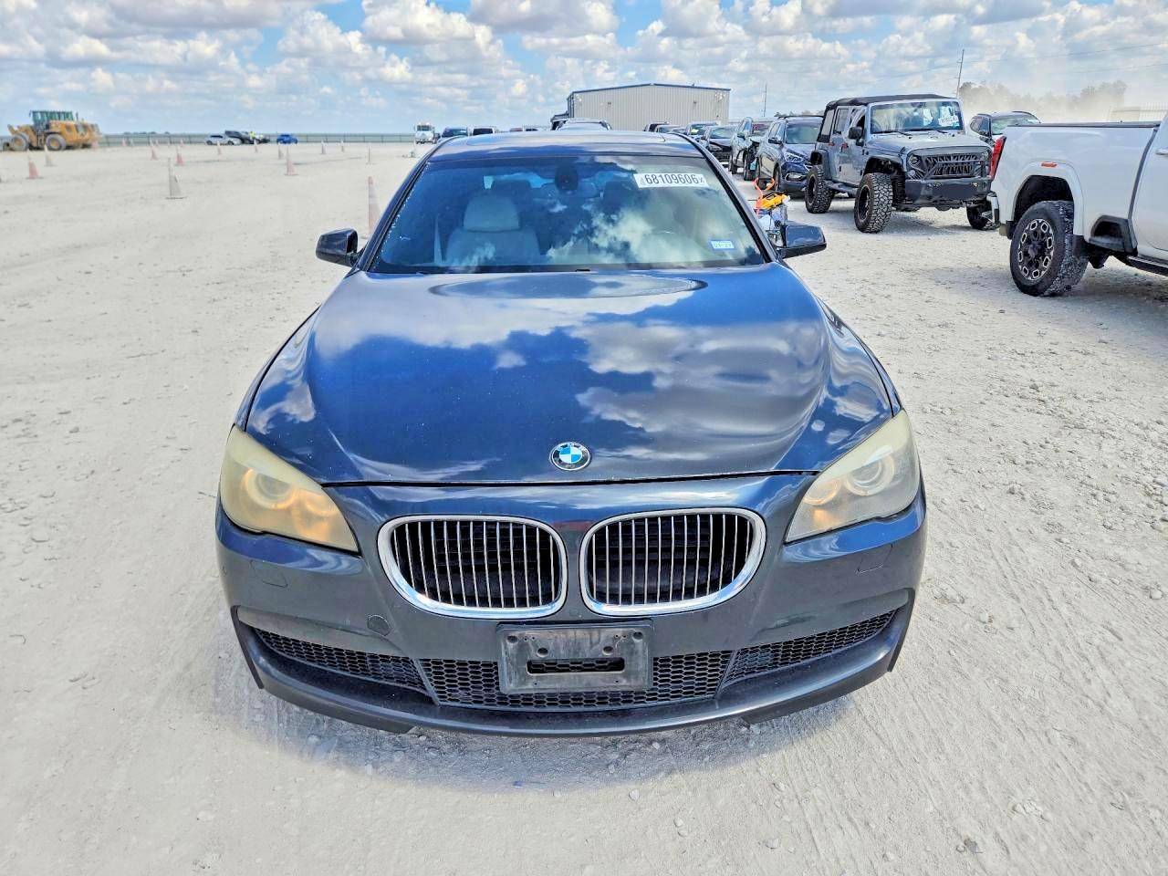 2012 Bmw 750 Li Gray vin: WBAKB8C57CC965317