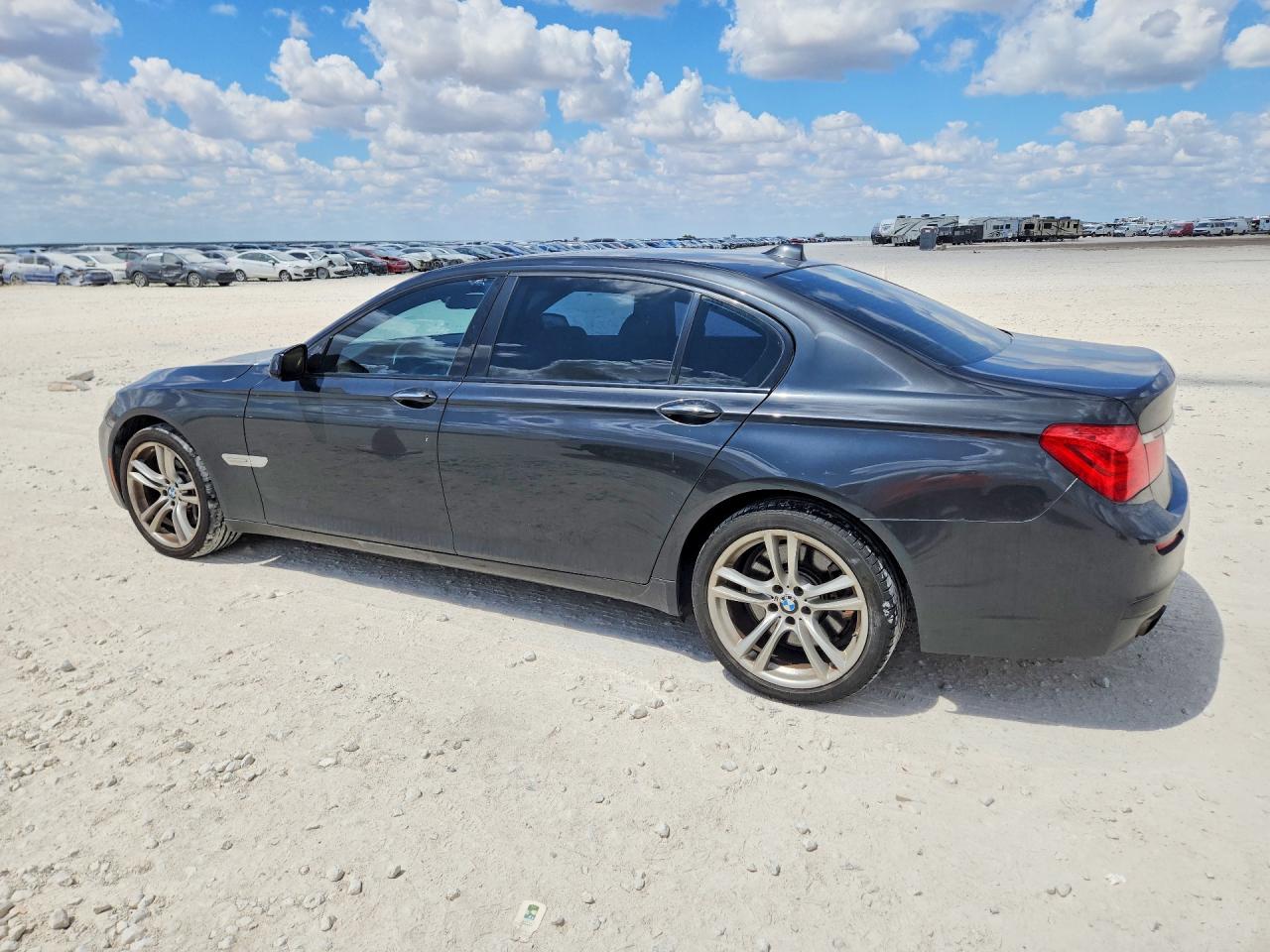 2012 Bmw 750 Li Gray vin: WBAKB8C57CC965317
