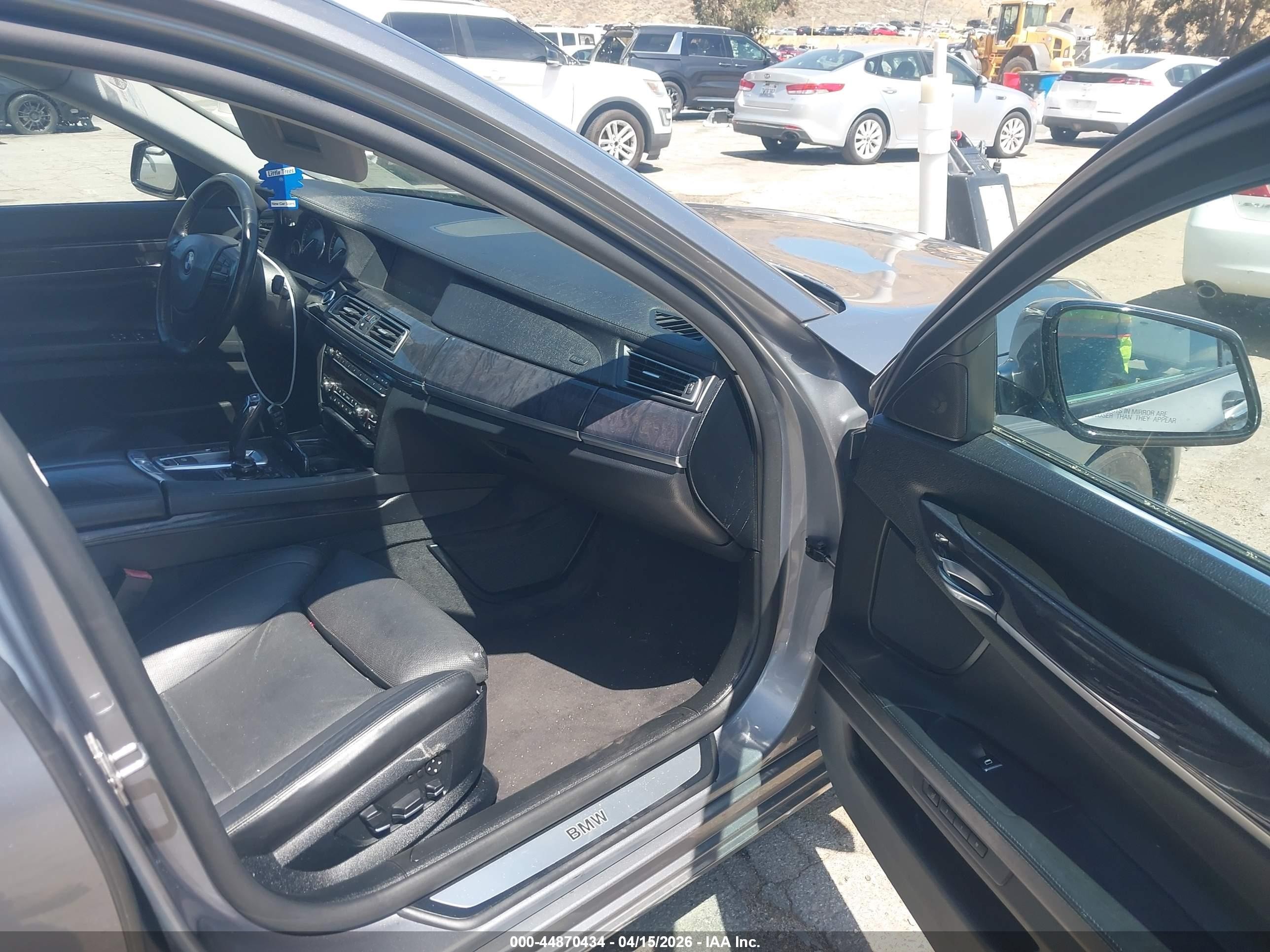 2010 Bmw 750li   Gray vin: WBAKB8C58ACY63554