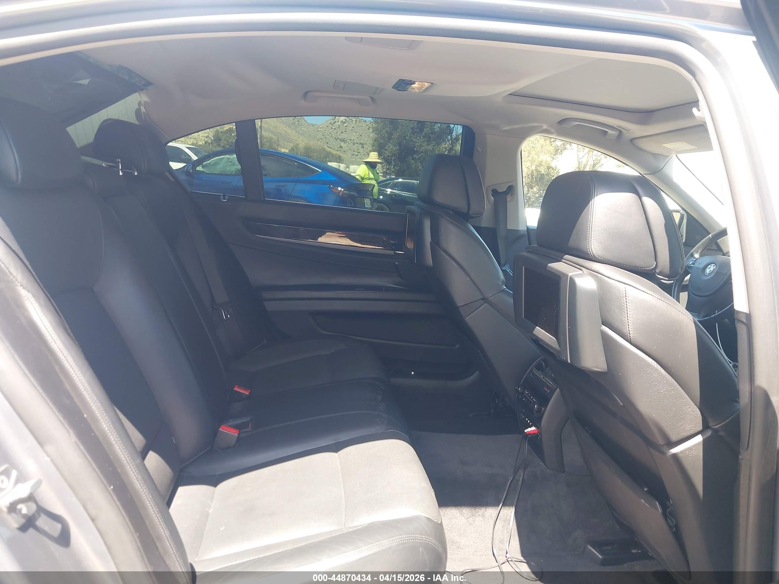 2010 Bmw 750li   Gray vin: WBAKB8C58ACY63554