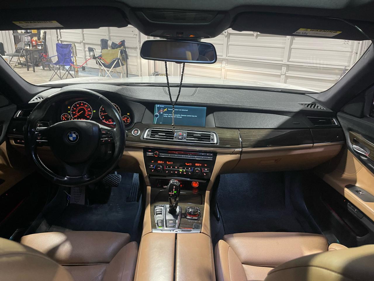 2010 Bmw 750 Li White vin: WBAKB8C58ACY64395