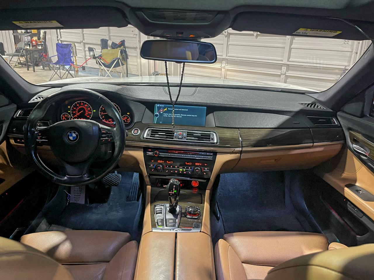 2010 Bmw 750 Li White vin: WBAKB8C58ACY64395