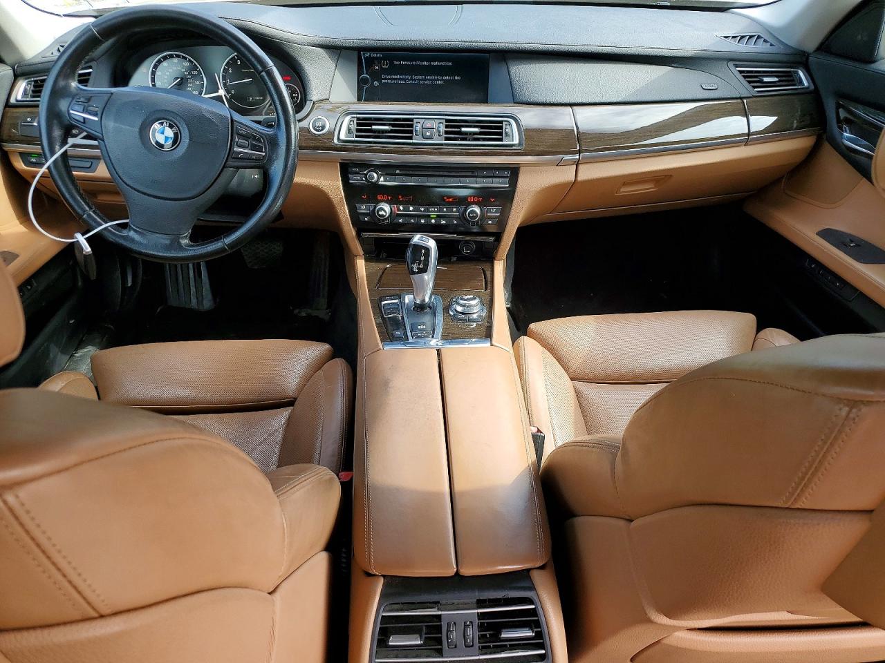2011 Bmw 750 Li Beige vin: WBAKB8C58BCY65905