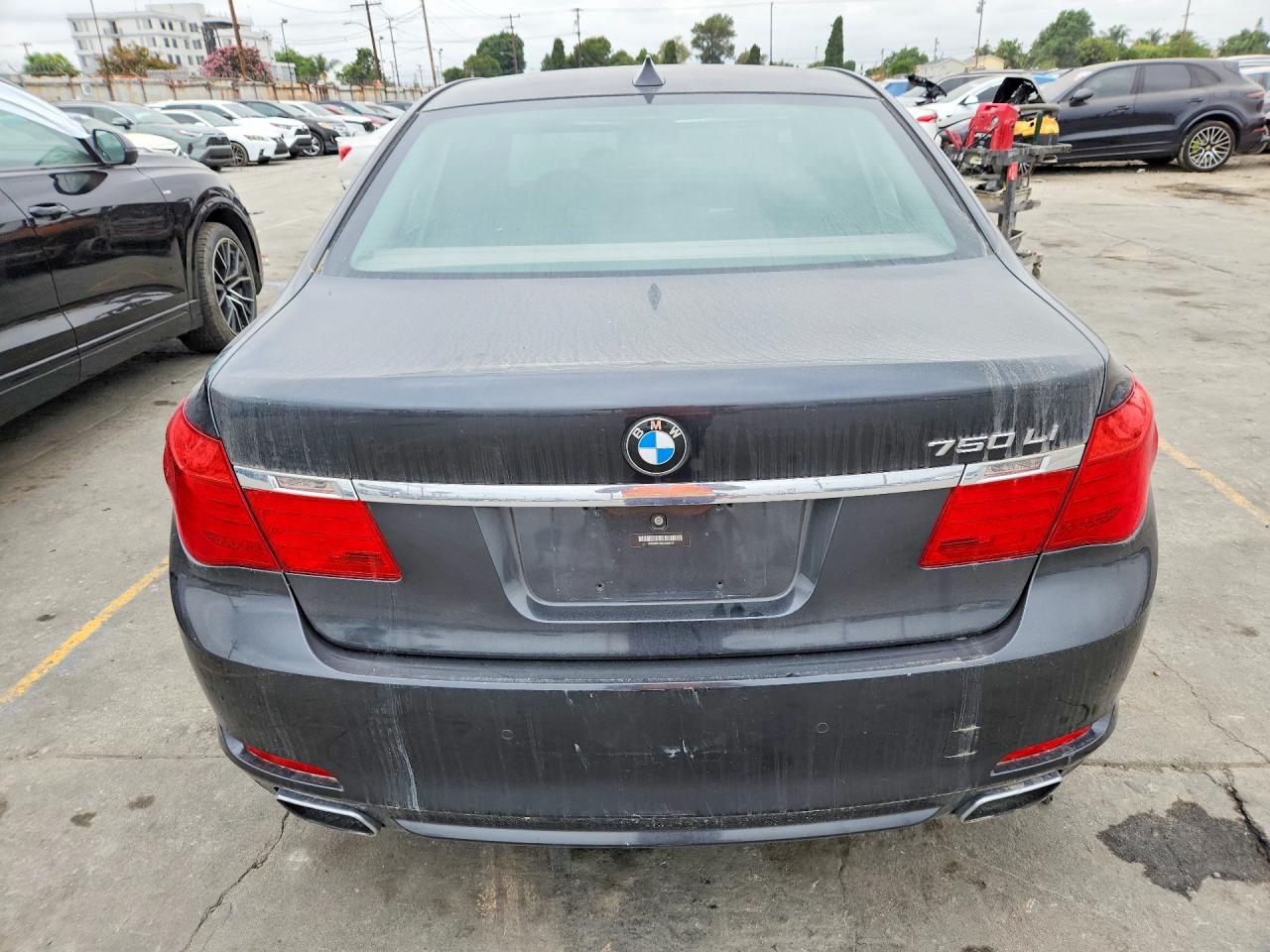 2012 Bmw 750 Li Gray vin: WBAKB8C58CC962572