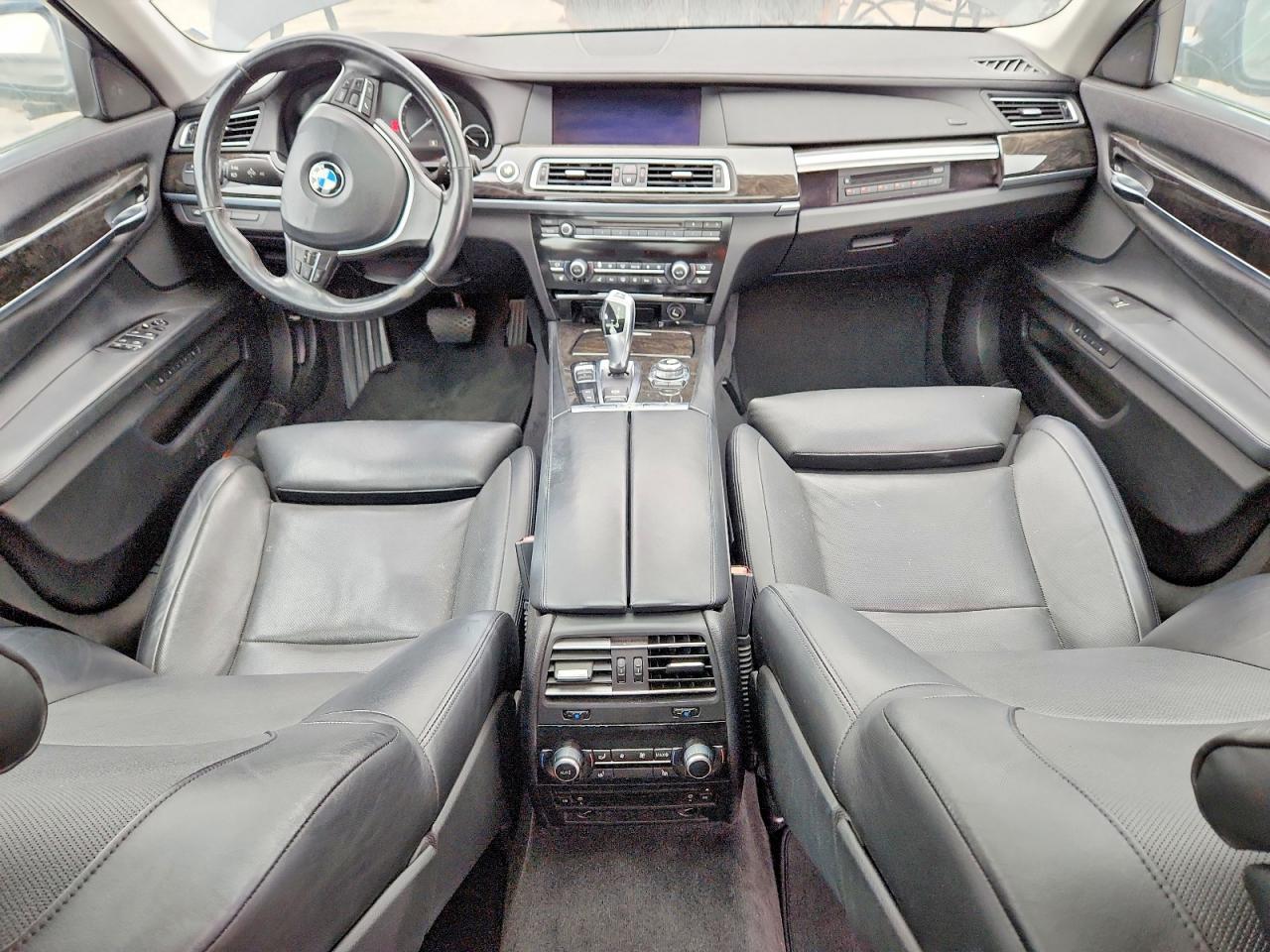 2012 Bmw 750 Li Gray vin: WBAKB8C58CC962572