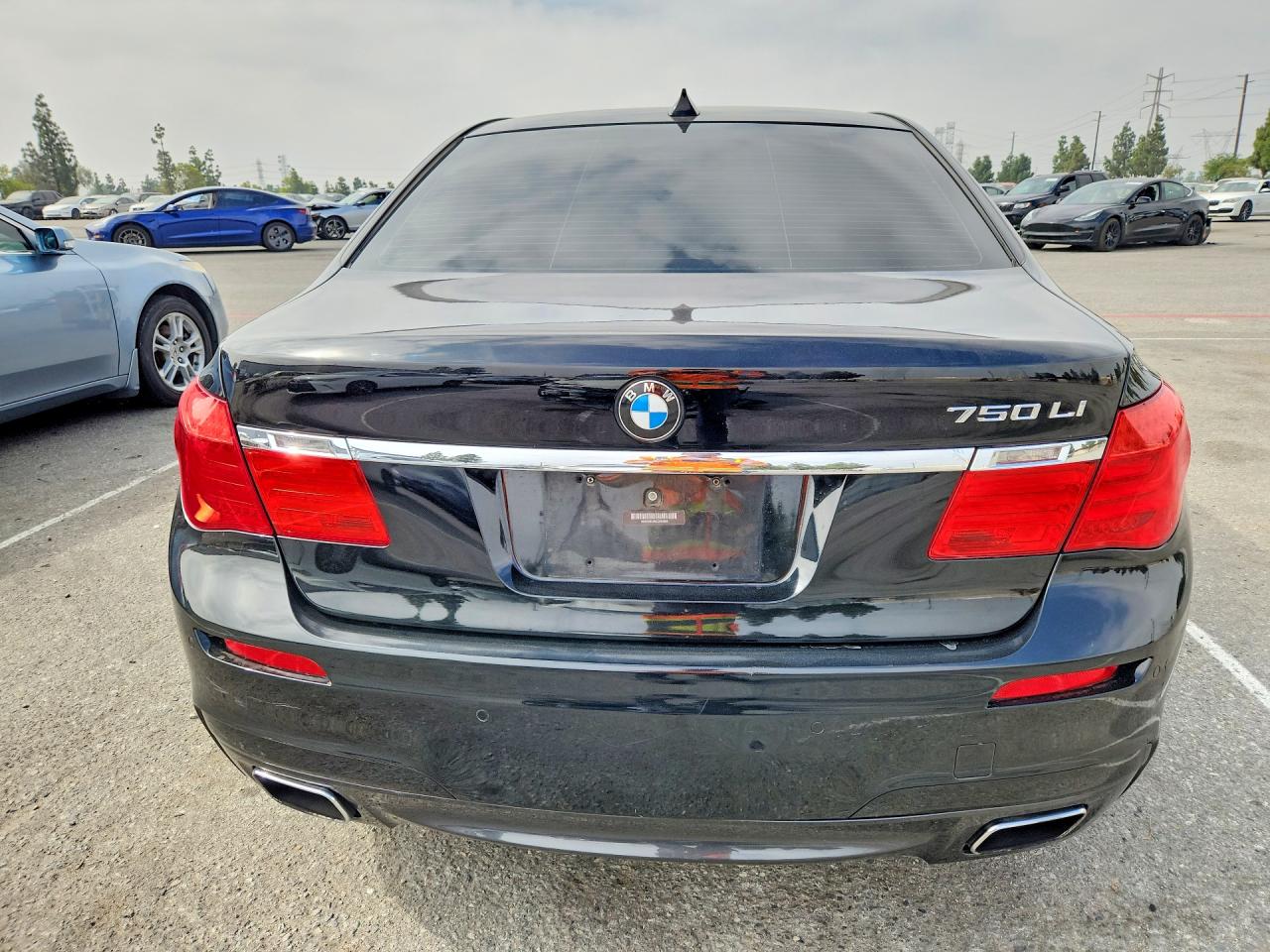 2012 Bmw 750 Li Black vin: WBAKB8C58CC964483
