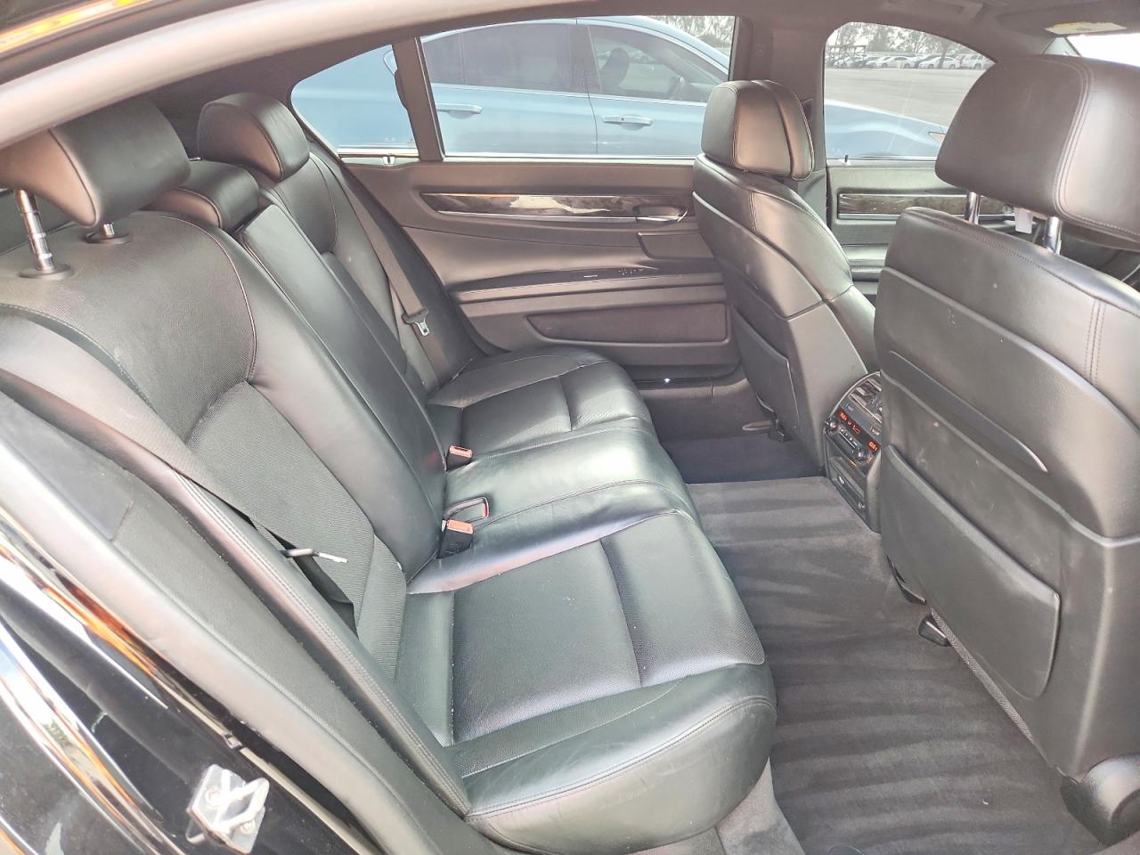 2012 Bmw 750 Li Black vin: WBAKB8C58CC964483