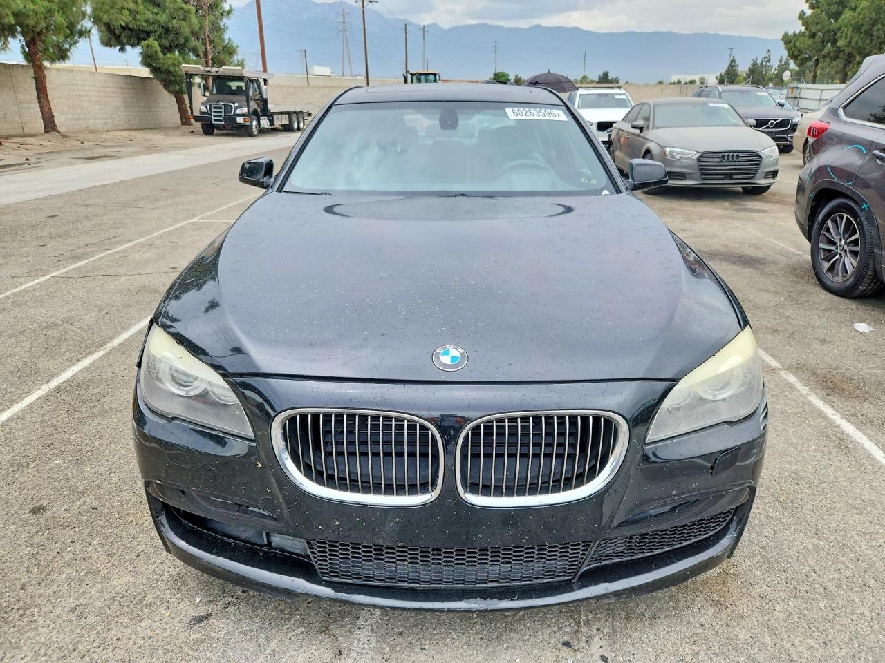 2012 Bmw 750 Li Black vin: WBAKB8C58CC964970