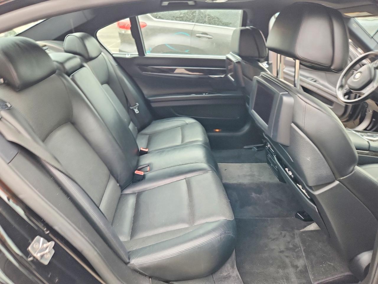 2012 Bmw 750 Li Black vin: WBAKB8C58CC964970