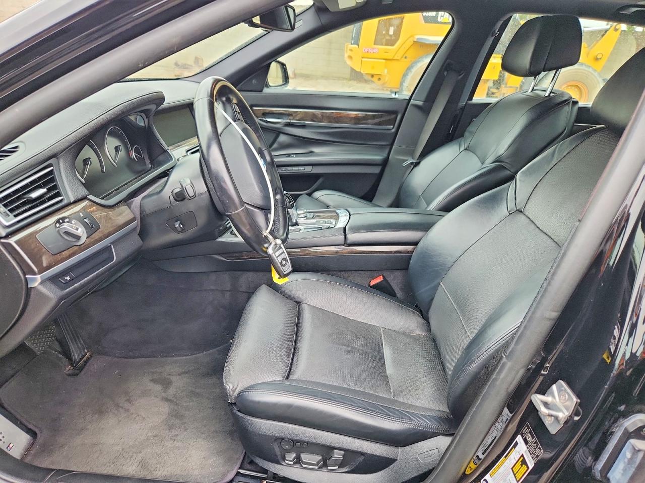 2012 Bmw 750 Li Black vin: WBAKB8C58CC964970
