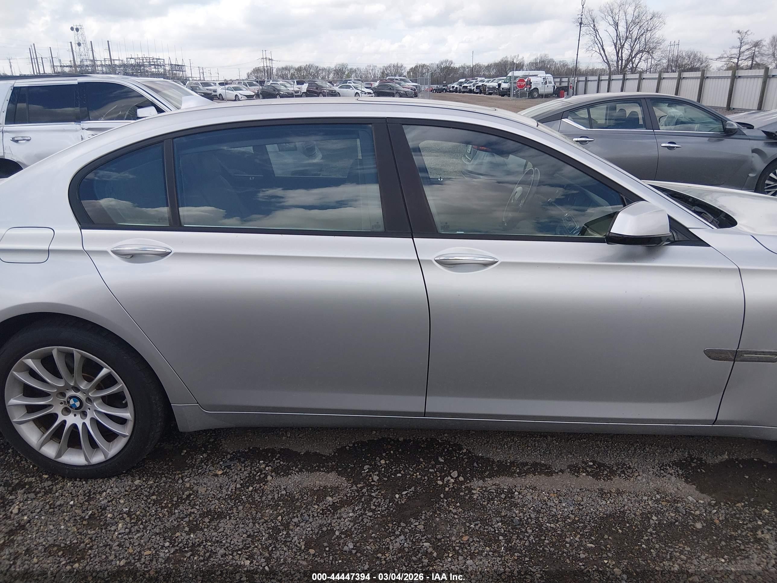 2010 Bmw 750li   Gray vin: WBAKB8C59ACY63160