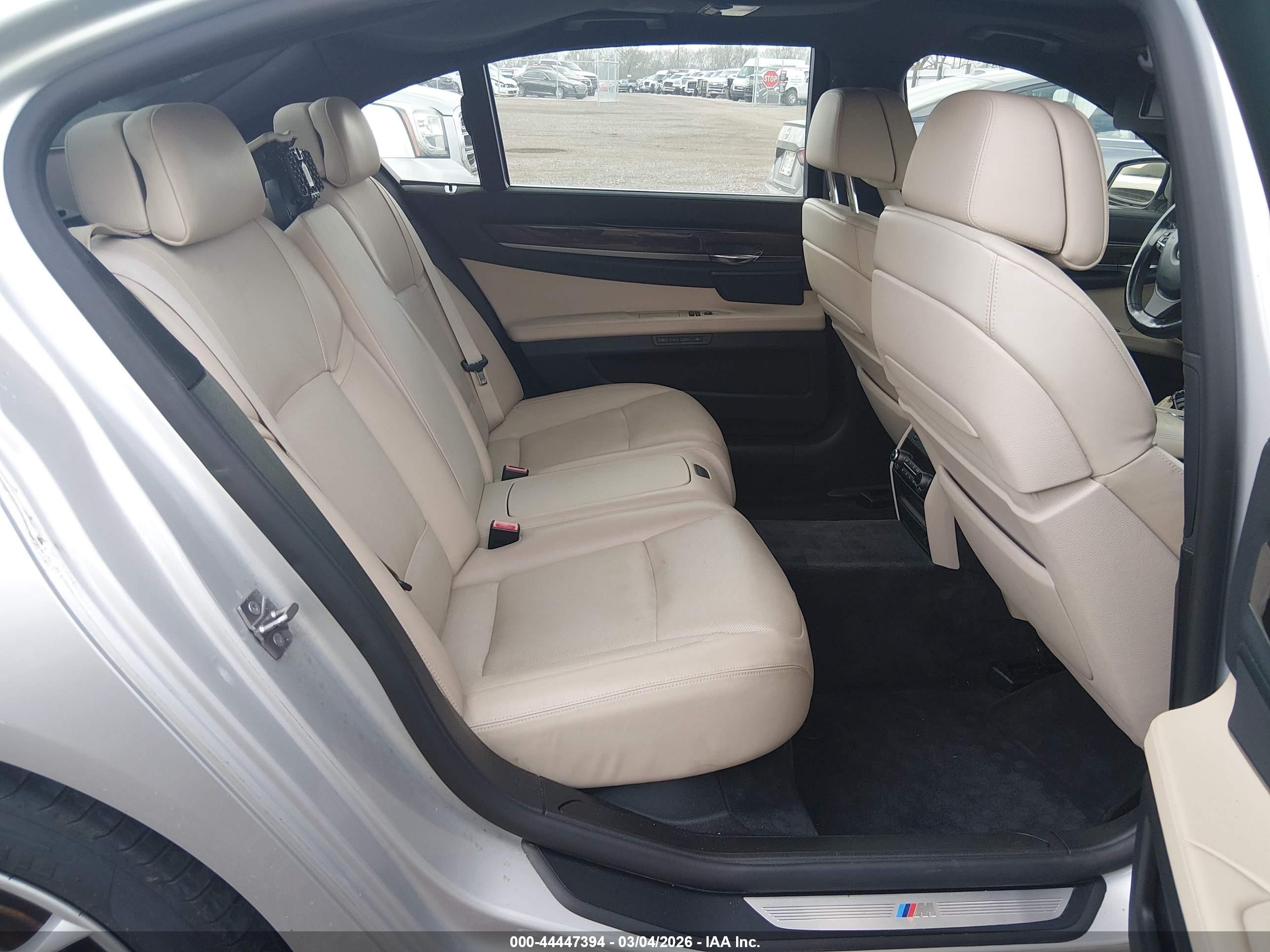2010 Bmw 750li   Gray vin: WBAKB8C59ACY63160