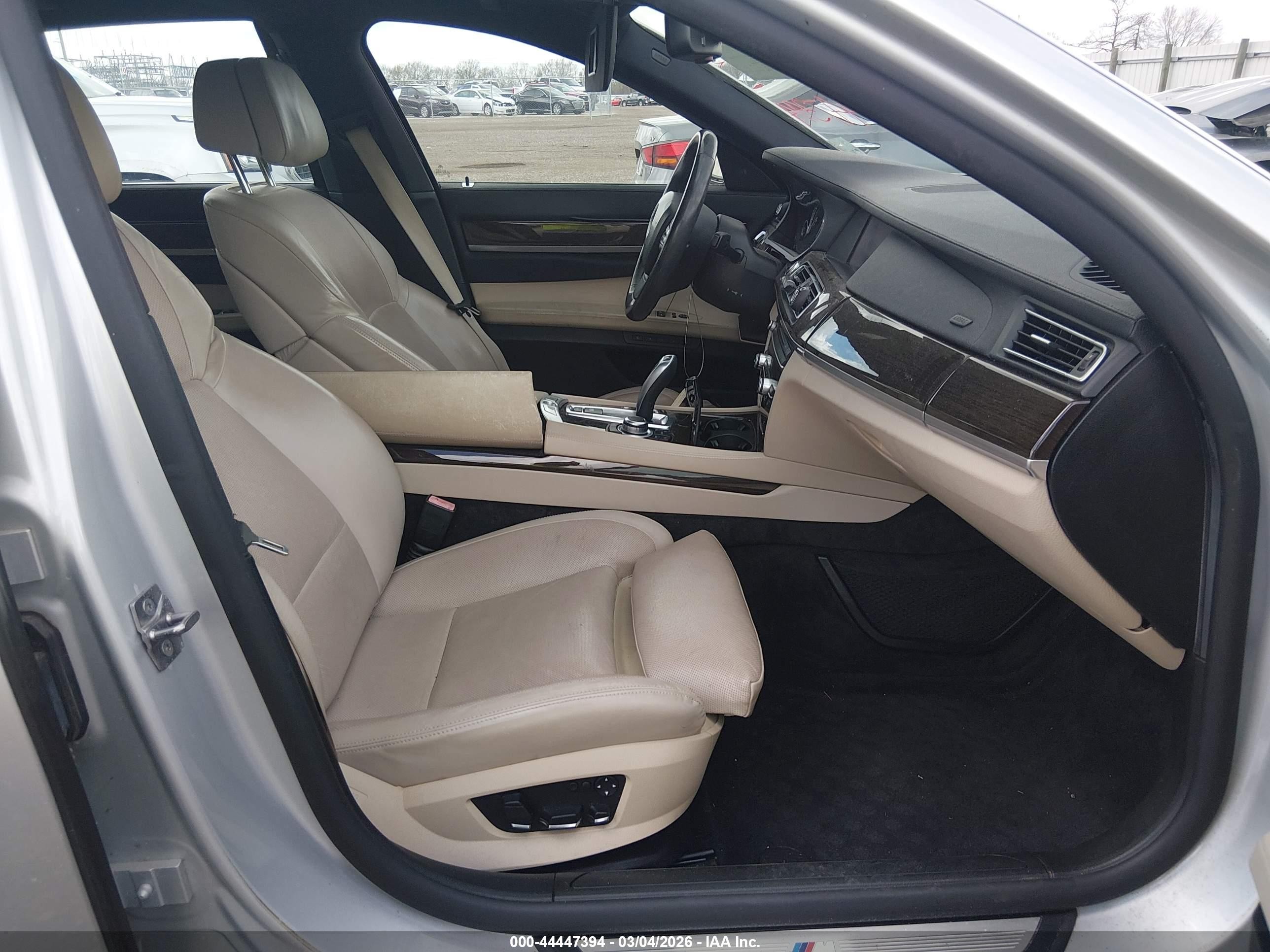 2010 Bmw 750li   Gray vin: WBAKB8C59ACY63160