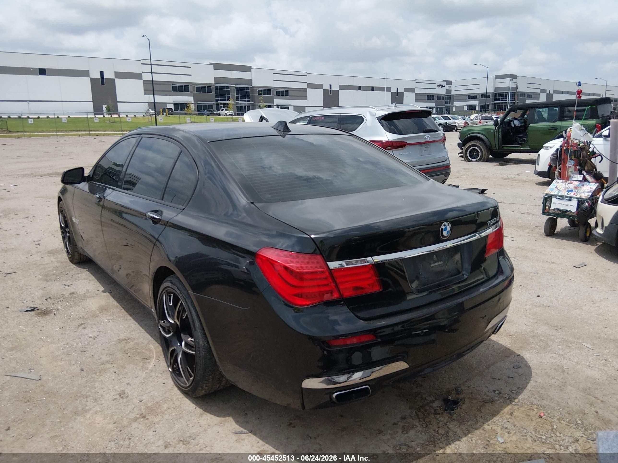 2010 Bmw 750li   Black vin: WBAKB8C59ACY63398