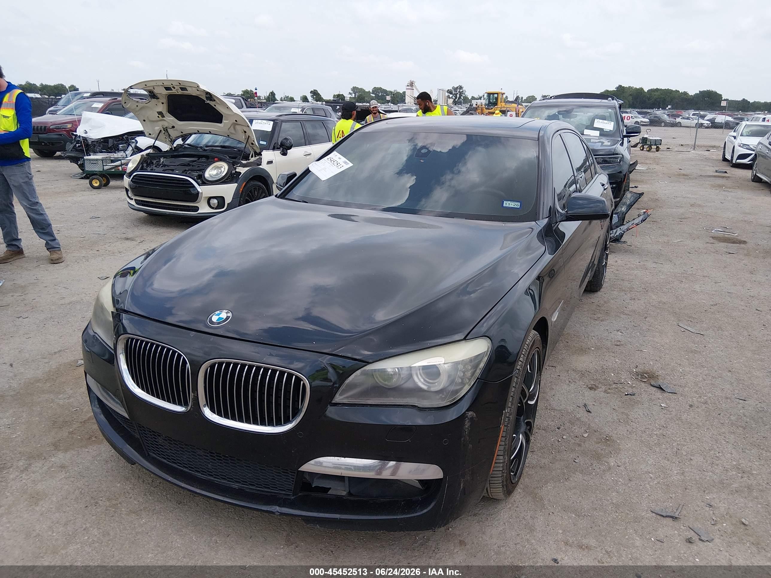 2010 Bmw 750li   Black vin: WBAKB8C59ACY63398