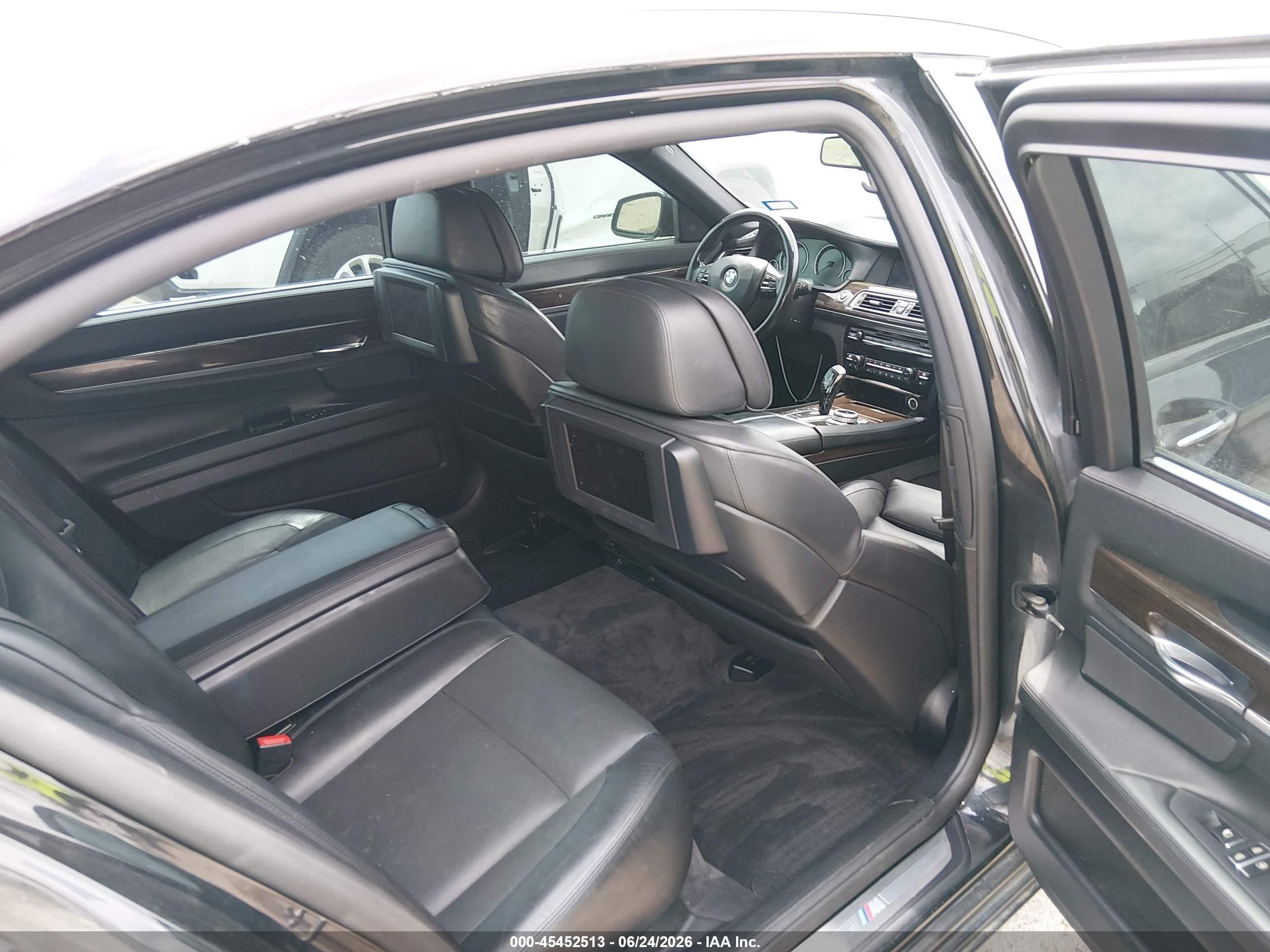 2010 Bmw 750li   Black vin: WBAKB8C59ACY63398