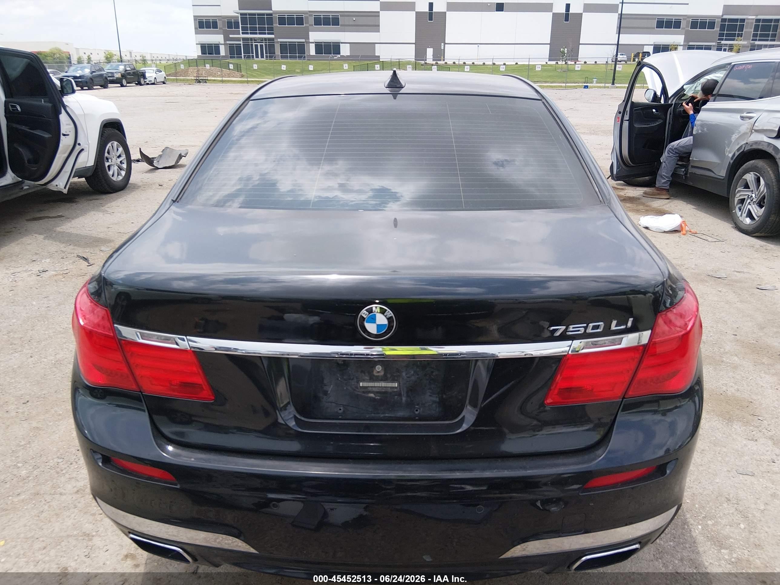2010 Bmw 750li   Black vin: WBAKB8C59ACY63398