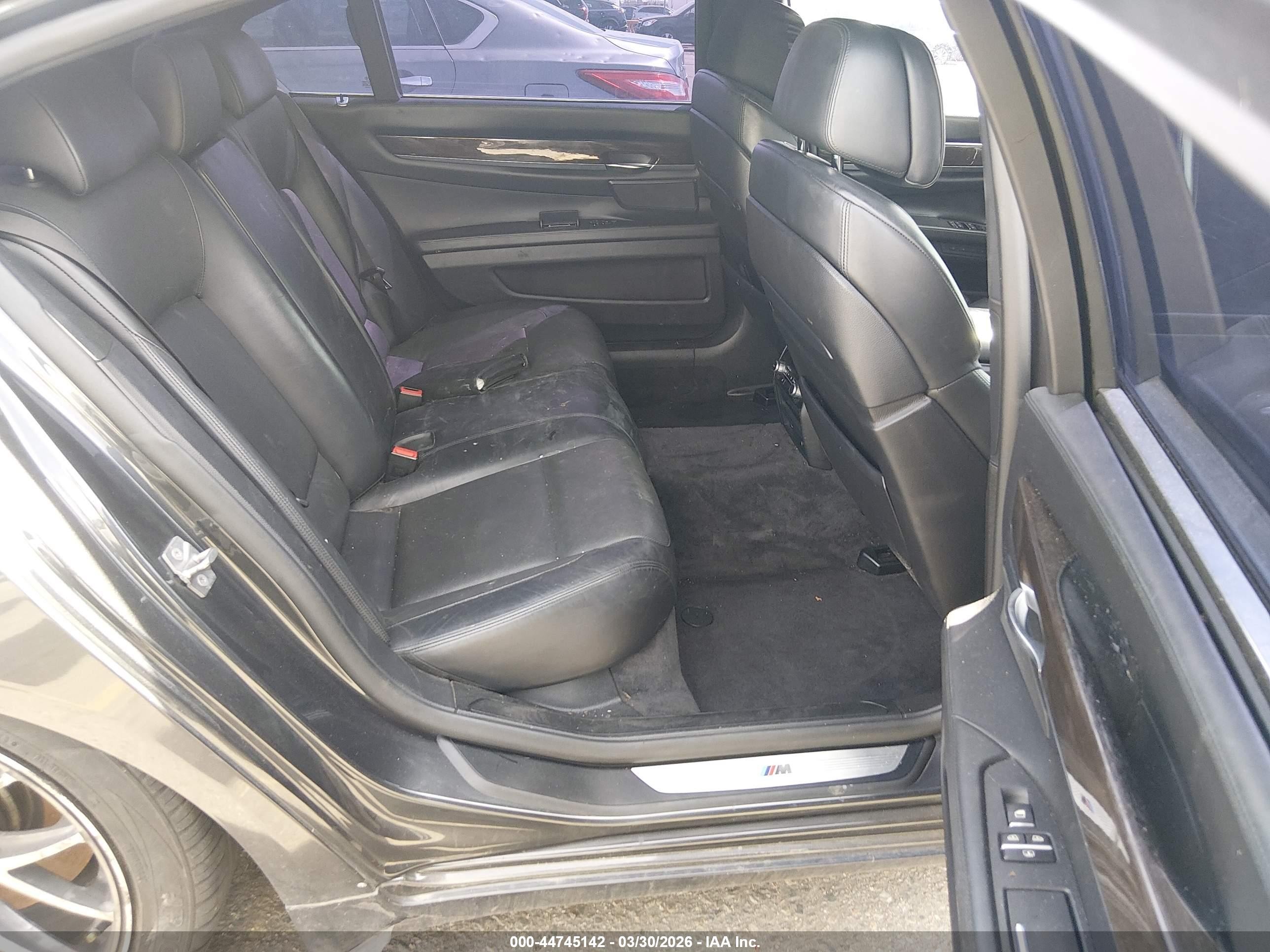 2011 Bmw 750li   Gray vin: WBAKB8C59BC851933