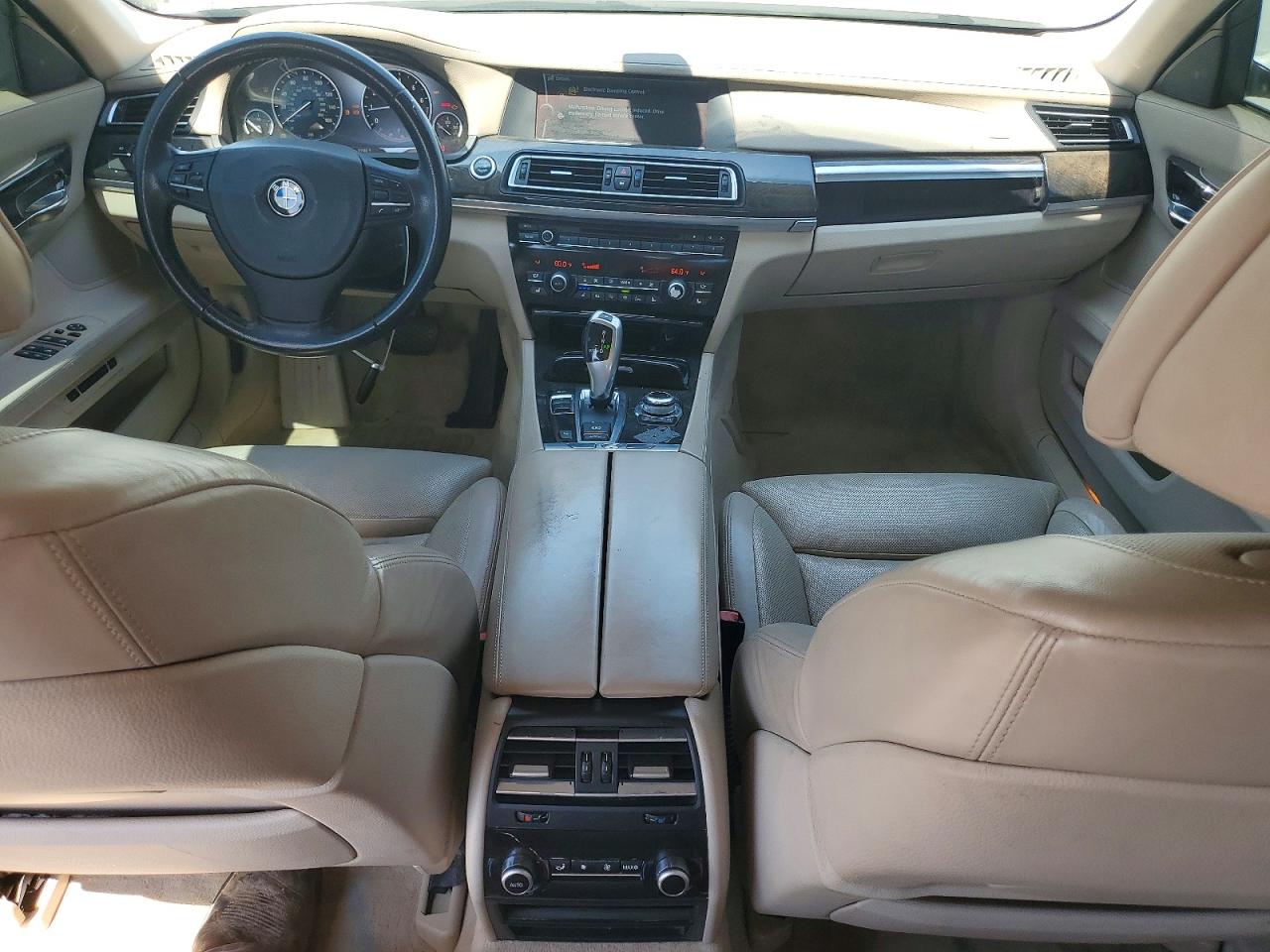 2011 Bmw 750 Li White vin: WBAKB8C59BCY66027