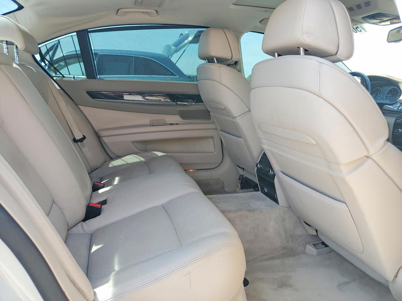 2011 Bmw 750 Li White vin: WBAKB8C59BCY66027
