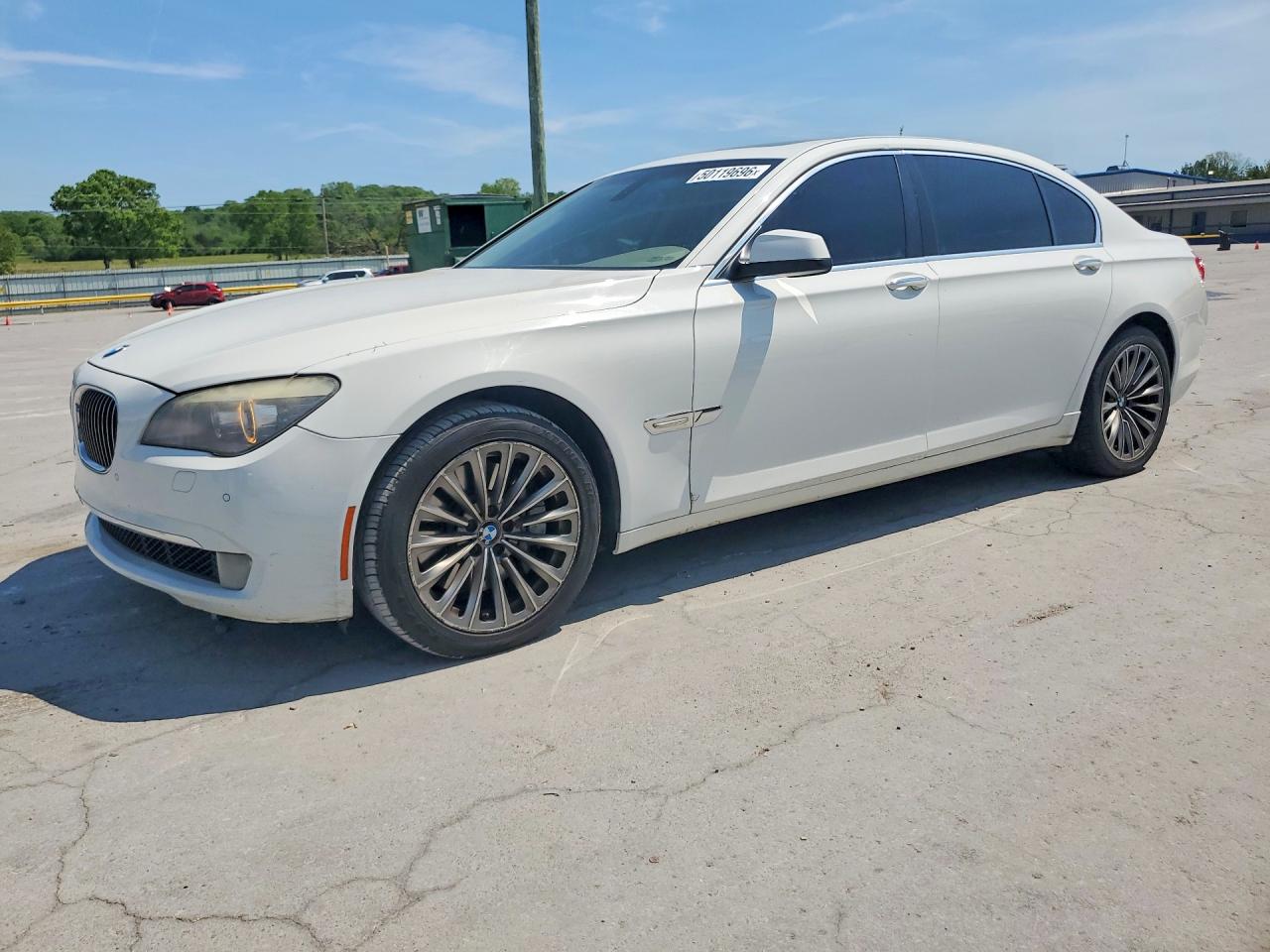 2011 Bmw 750 Li Белый vin: WBAKB8C59BCY66027