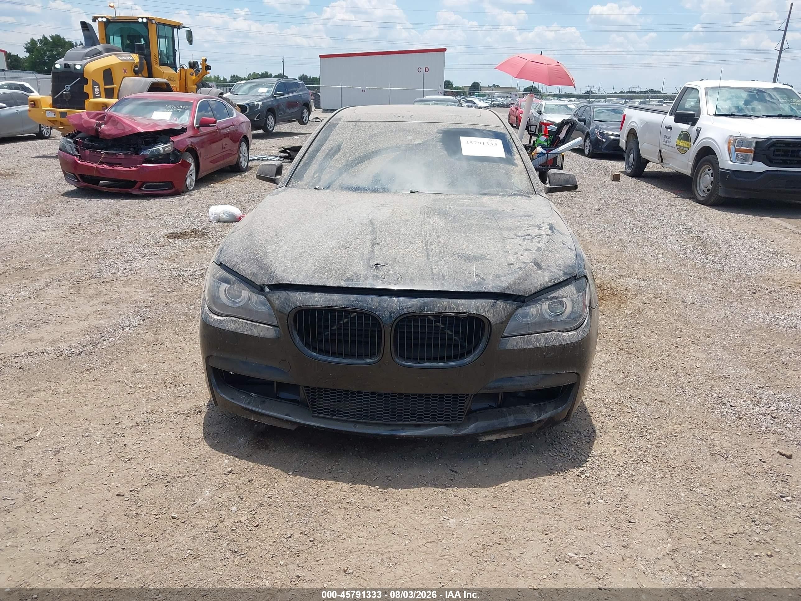 2012 Bmw 750li   Black vin: WBAKB8C59CC962872