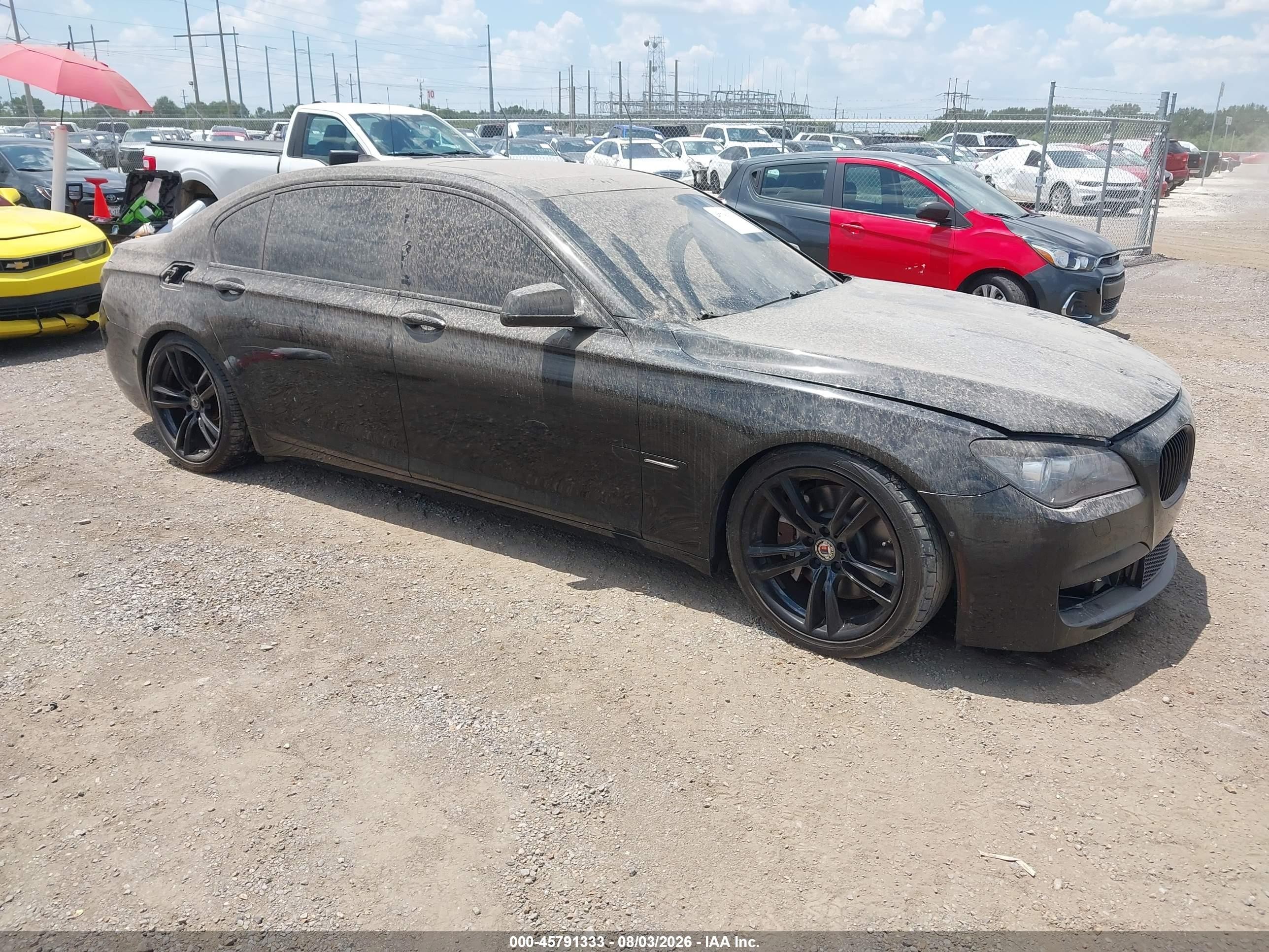 2012 Bmw 750li   Black vin: WBAKB8C59CC962872