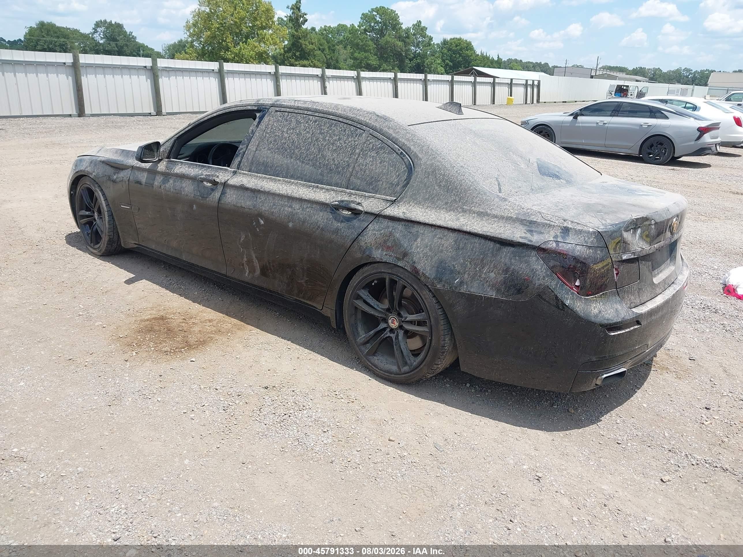 2012 Bmw 750li   Black vin: WBAKB8C59CC962872