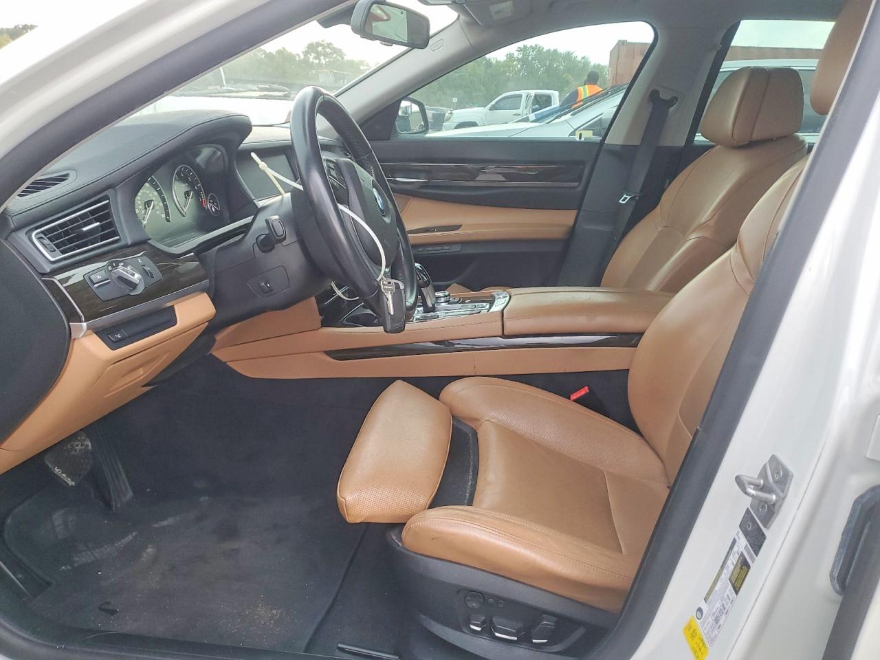 2012 Bmw 750 Li White vin: WBAKB8C59CC963973