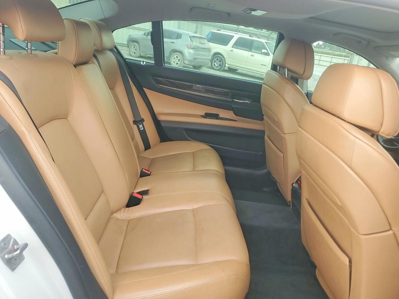 2012 Bmw 750 Li White vin: WBAKB8C59CC963973