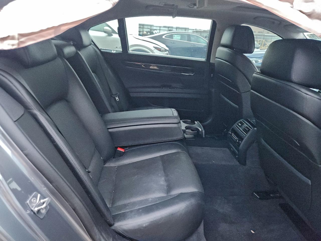 2012 Bmw 750 Li Silver vin: WBAKB8C59CDX20657