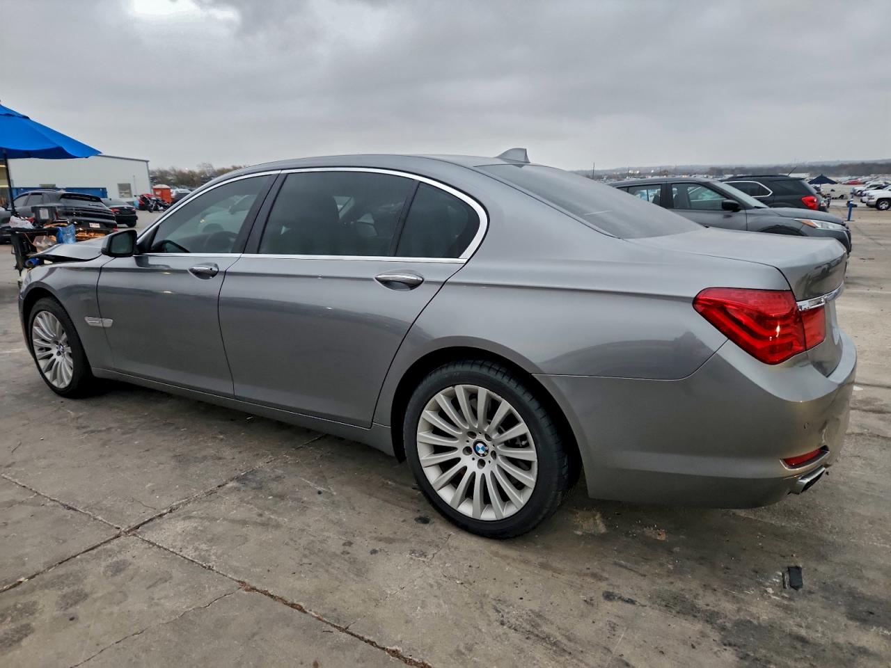 2012 Bmw 750 Li Silver vin: WBAKB8C59CDX20657