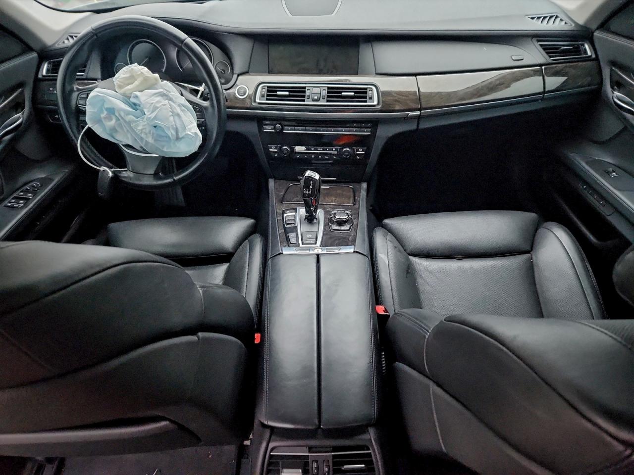 2012 Bmw 750 Li Silver vin: WBAKB8C59CDX20657