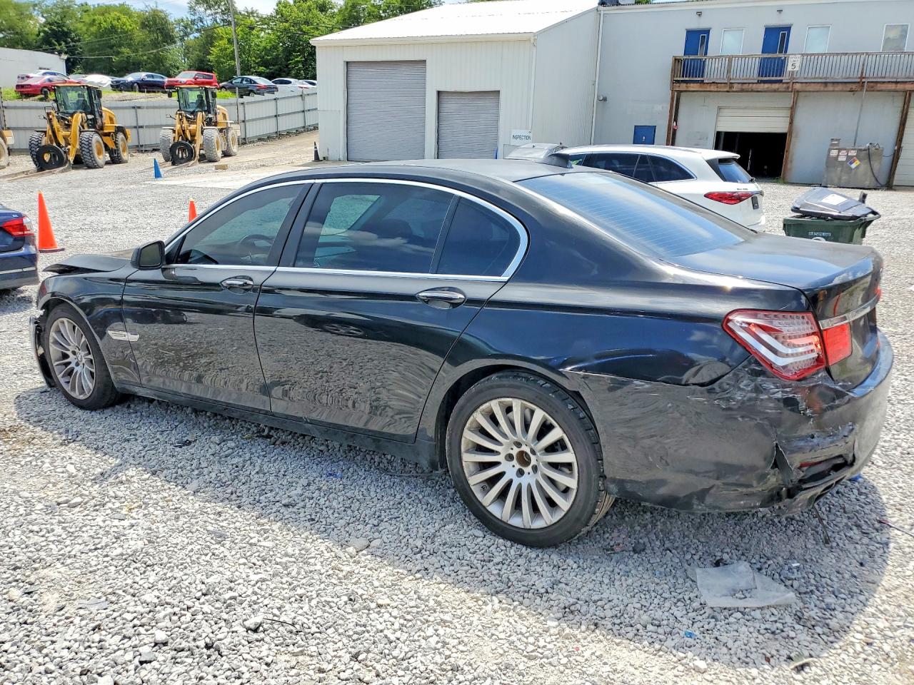2010 Bmw 750 Li Black vin: WBAKB8C5XACY62728