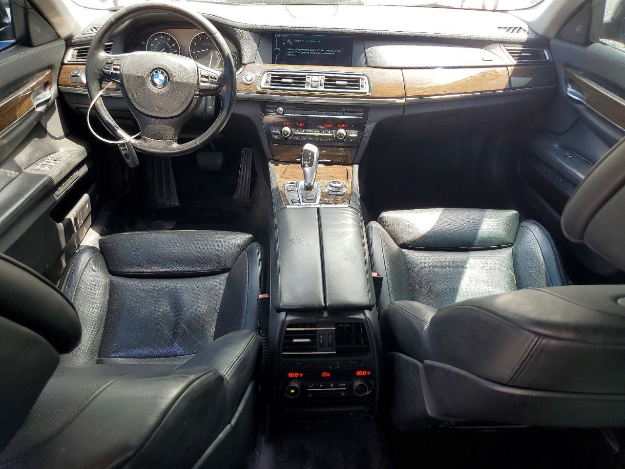 2010 Bmw 750 Li Black vin: WBAKB8C5XACY62728