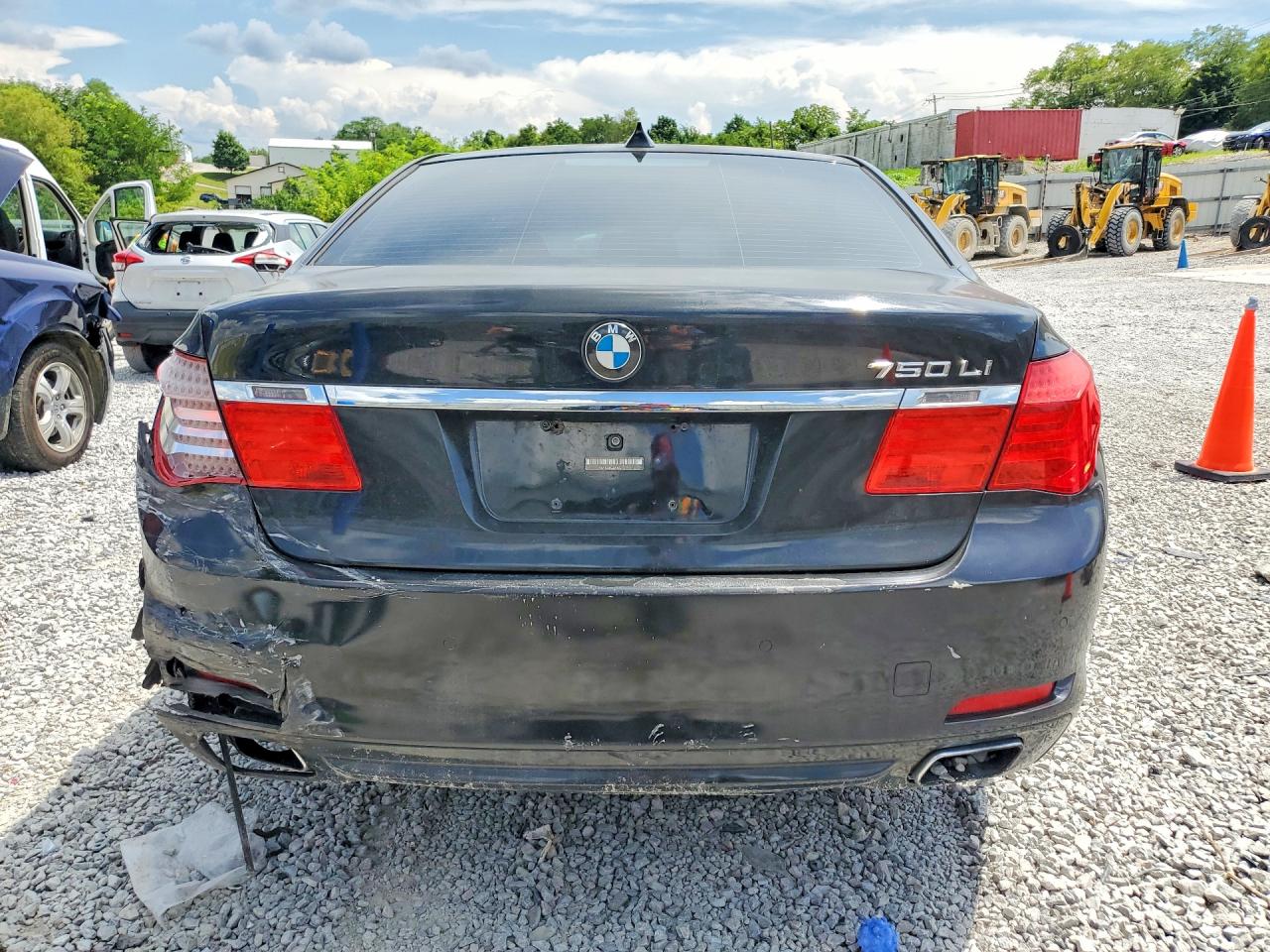 2010 Bmw 750 Li Black vin: WBAKB8C5XACY62728