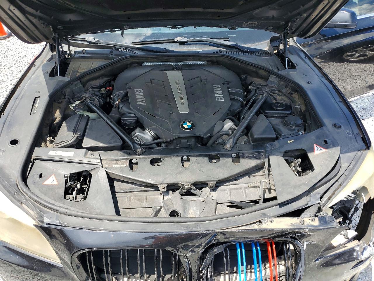 2010 Bmw 750 Li Black vin: WBAKB8C5XACY62728