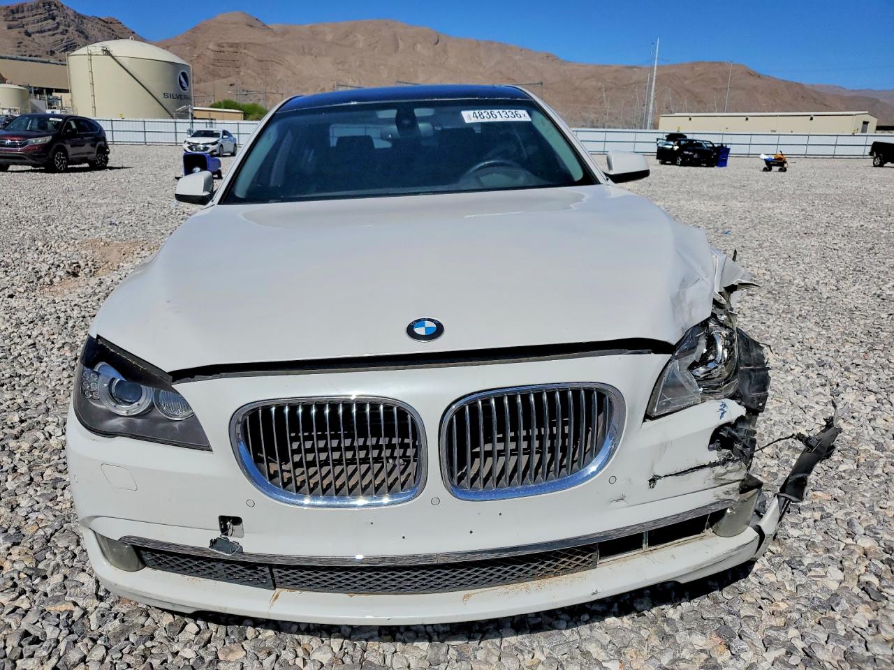 2011 Bmw 750 Li Белый vin: WBAKB8C5XBCY66957