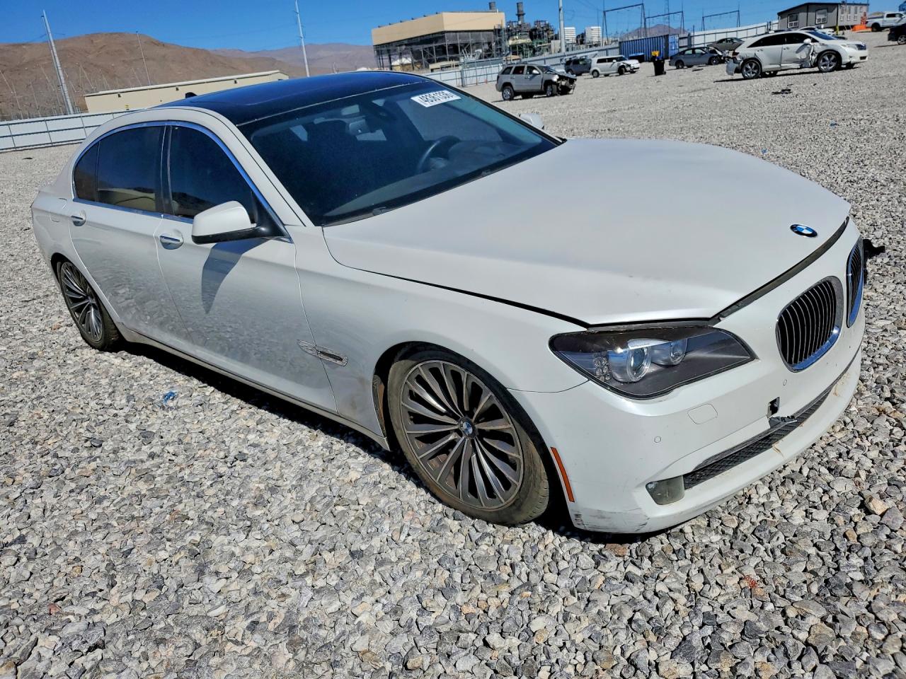 2011 Bmw 750 Li Белый vin: WBAKB8C5XBCY66957
