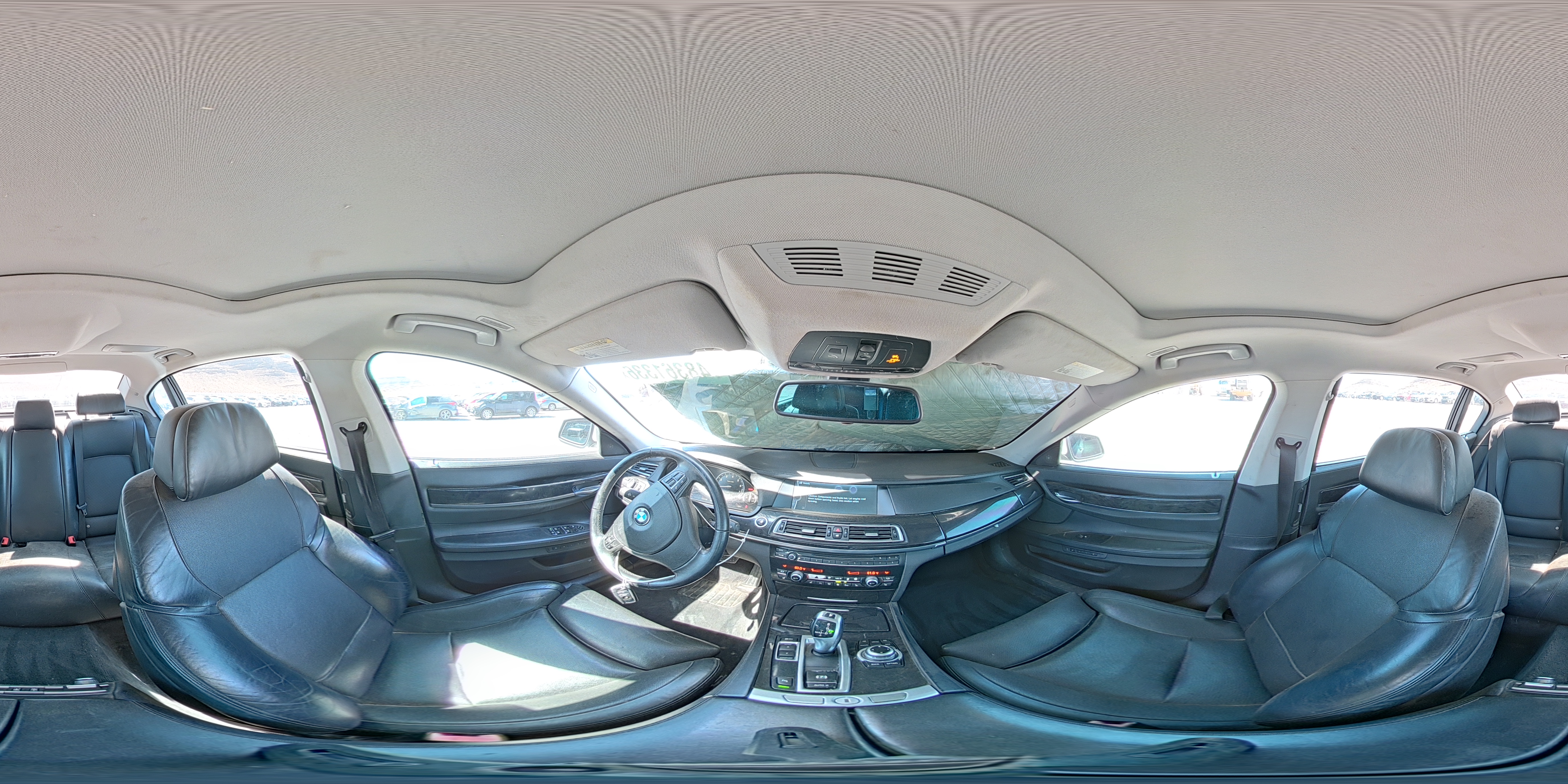 2011 Bmw 750 Li Белый vin: WBAKB8C5XBCY66957
