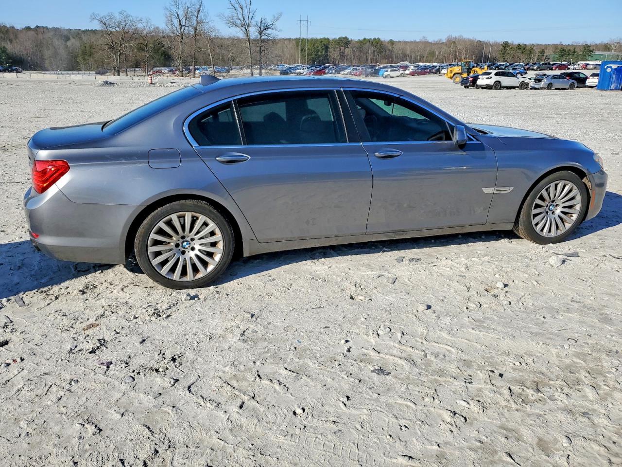 2012 Bmw 750 Li Gray vin: WBAKB8C5XCC963870