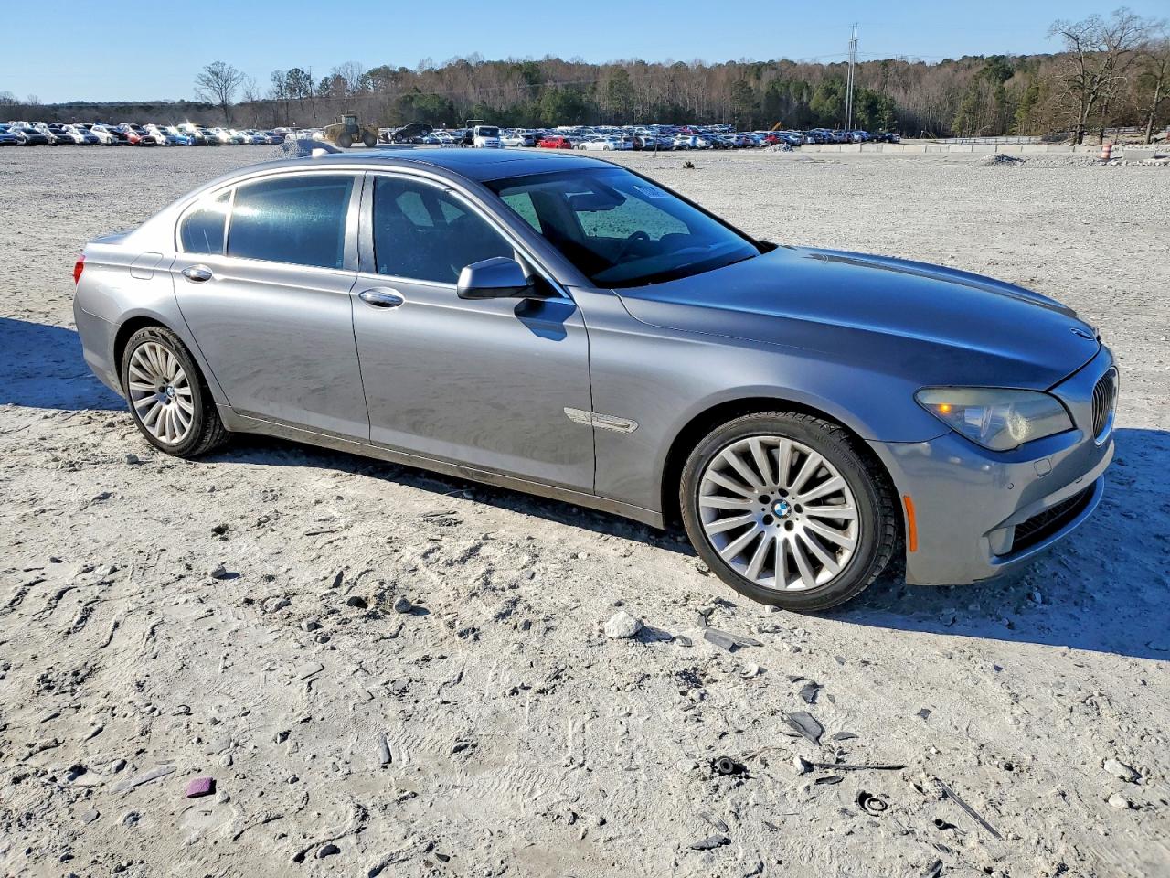 2012 Bmw 750 Li Gray vin: WBAKB8C5XCC963870